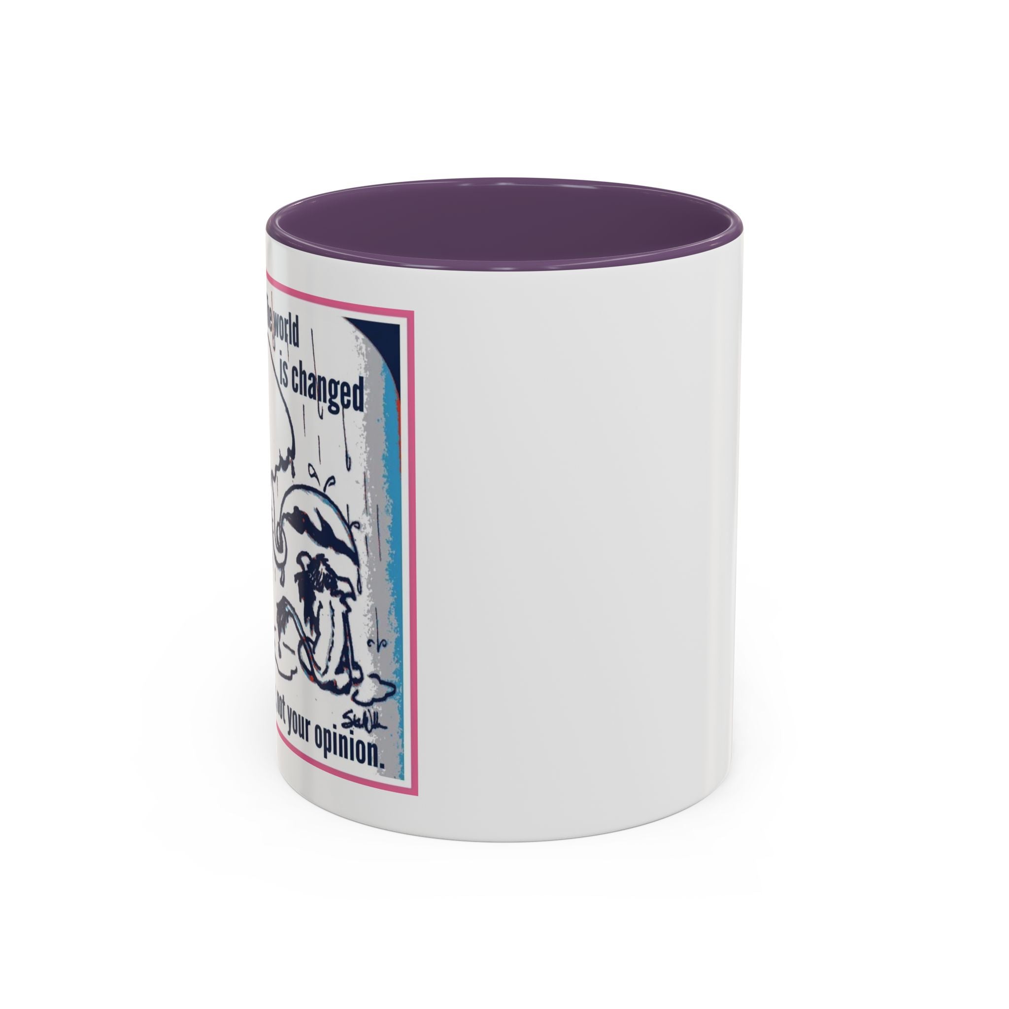 How the World is Changed Accent Ceramic Mug (11/15oz)