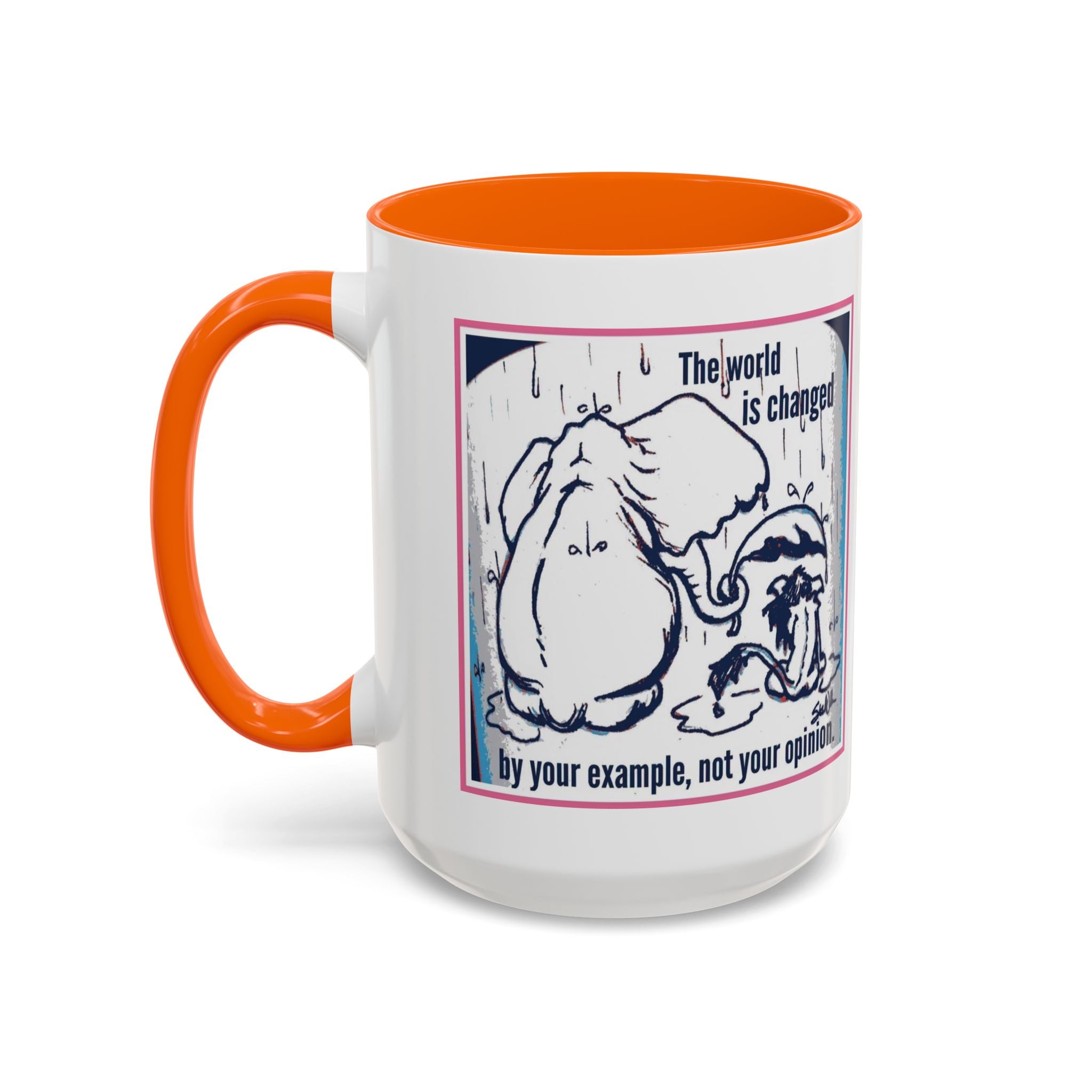 How the World is Changed Accent Ceramic Mug (11/15oz)