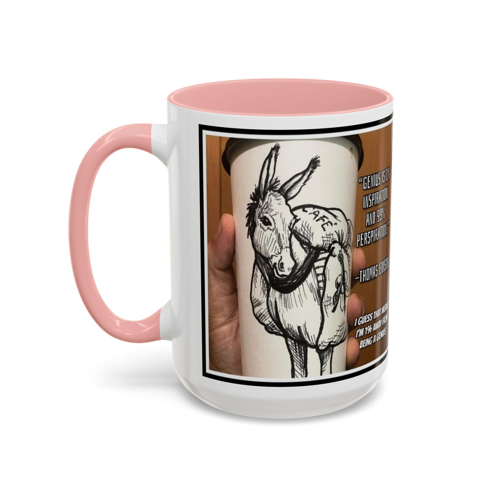 Genius Packmule Accent Ceramic Mug (11/15oz)