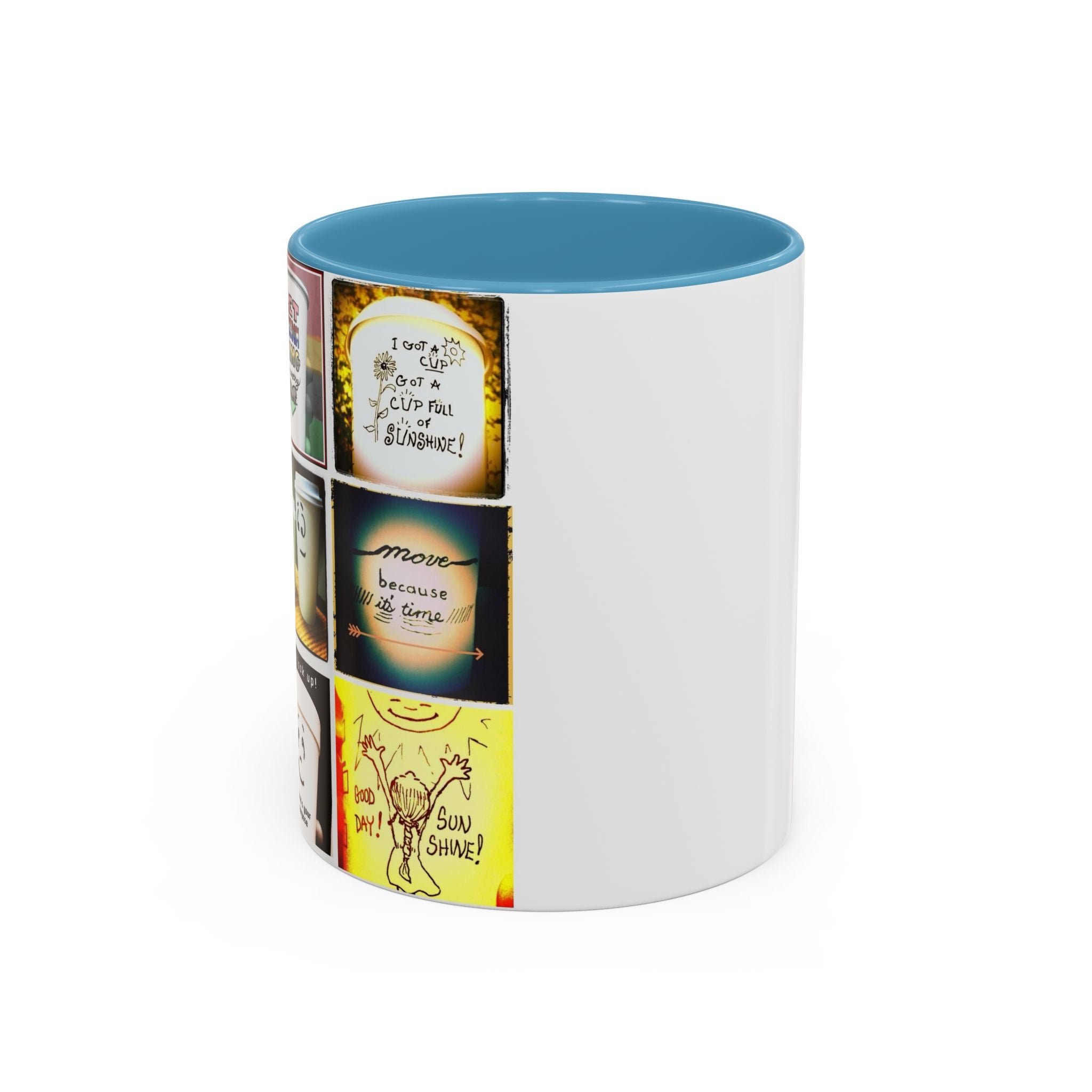 Be a Barnabus Collage Accent Ceramic Mug (11/15oz)