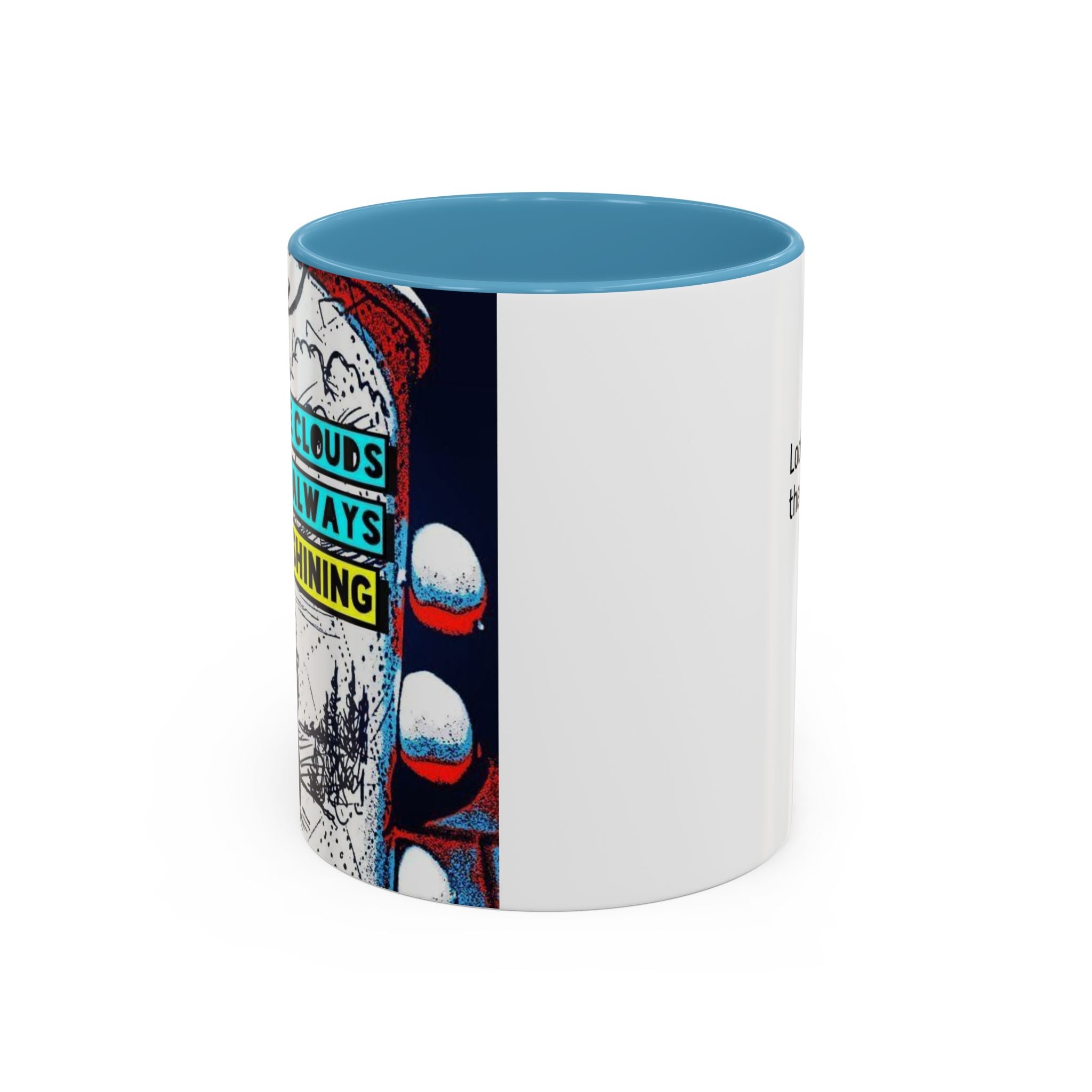 Above the Clouds Accent Ceramic Mug (11/15oz)