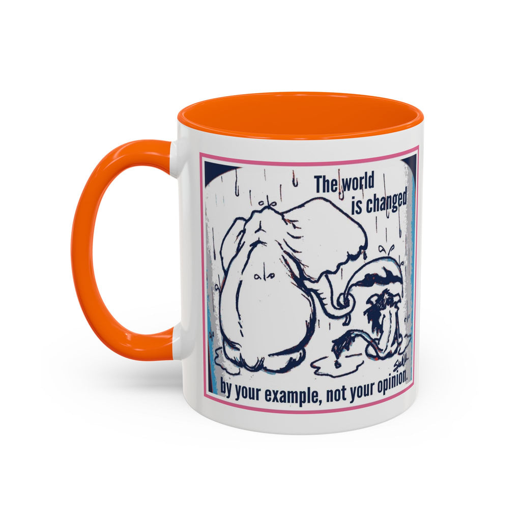 How the World is Changed Accent Ceramic Mug (11/15oz)