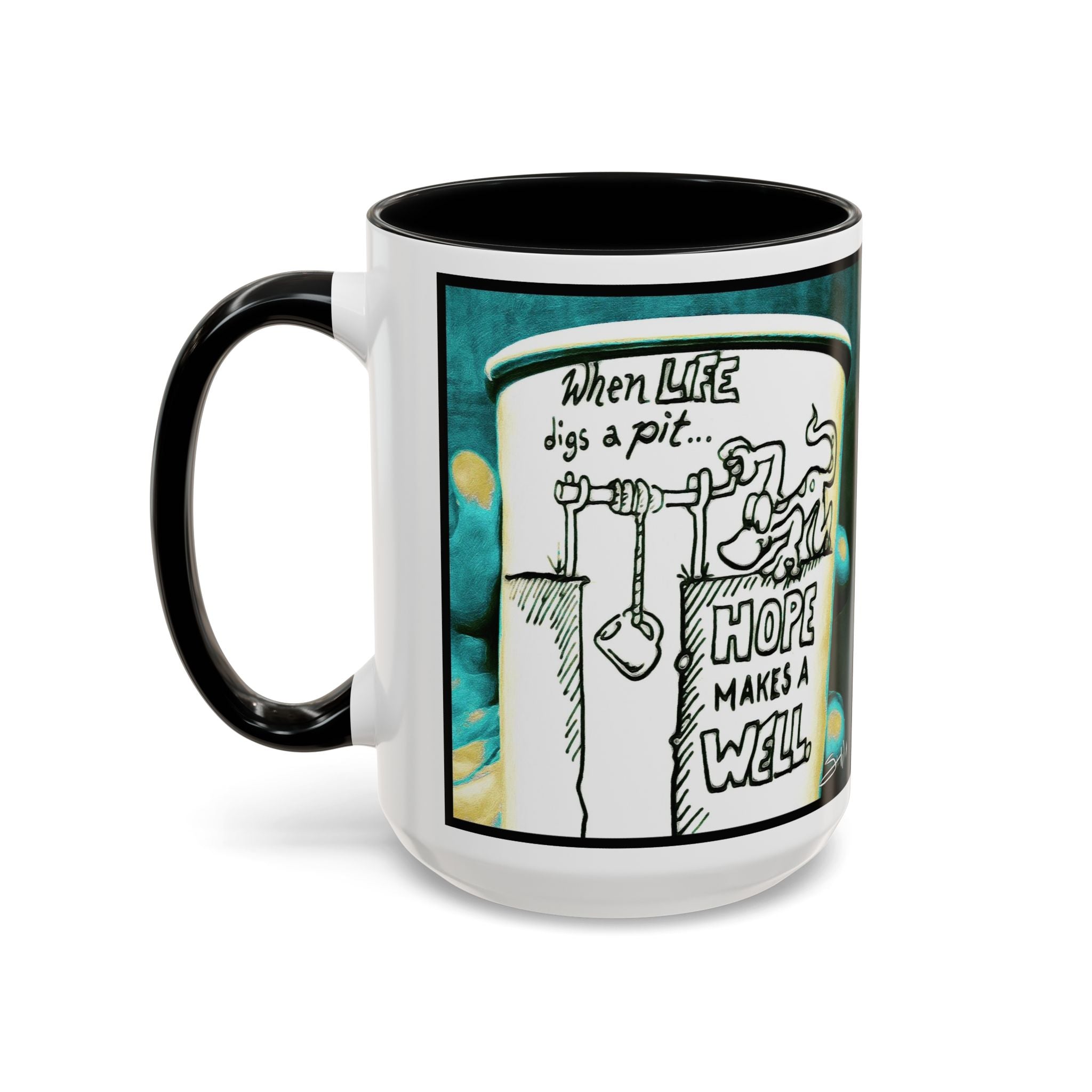 Hope Well Joe Accent Ceramic Mug (11/15oz)