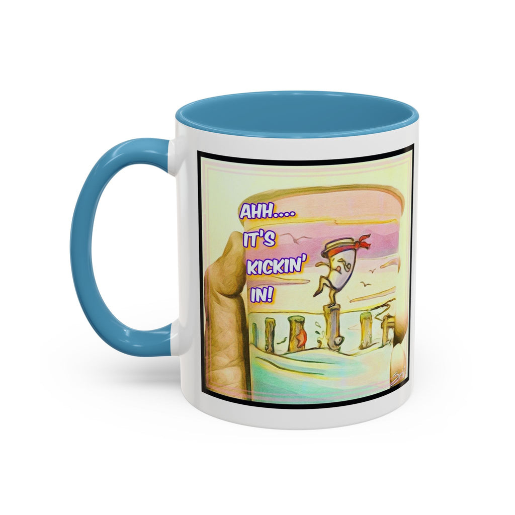 Karate Kickin' in Accent Ceramic Mug (11/15oz)