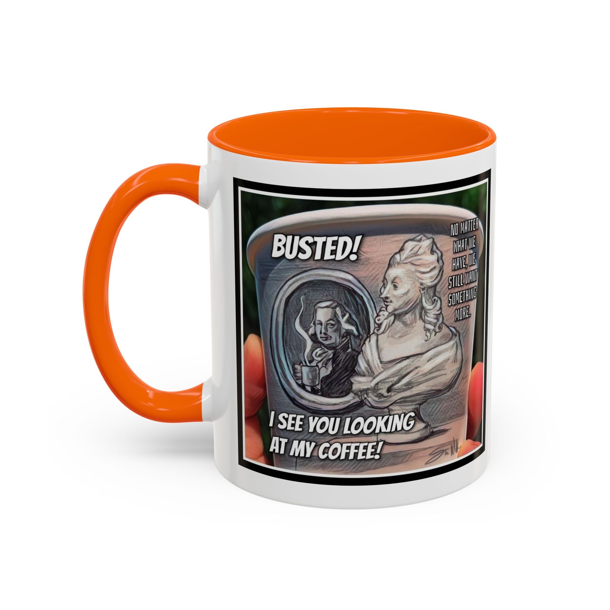Busted - Debate Accent Ceramic Mug (11/15oz)