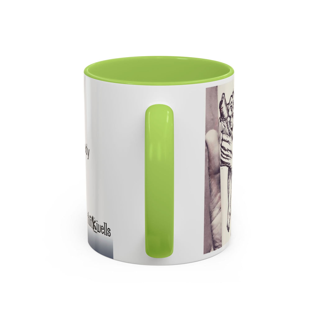 Coffee Ready Lion Accent Ceramic Mug (11/15oz)
