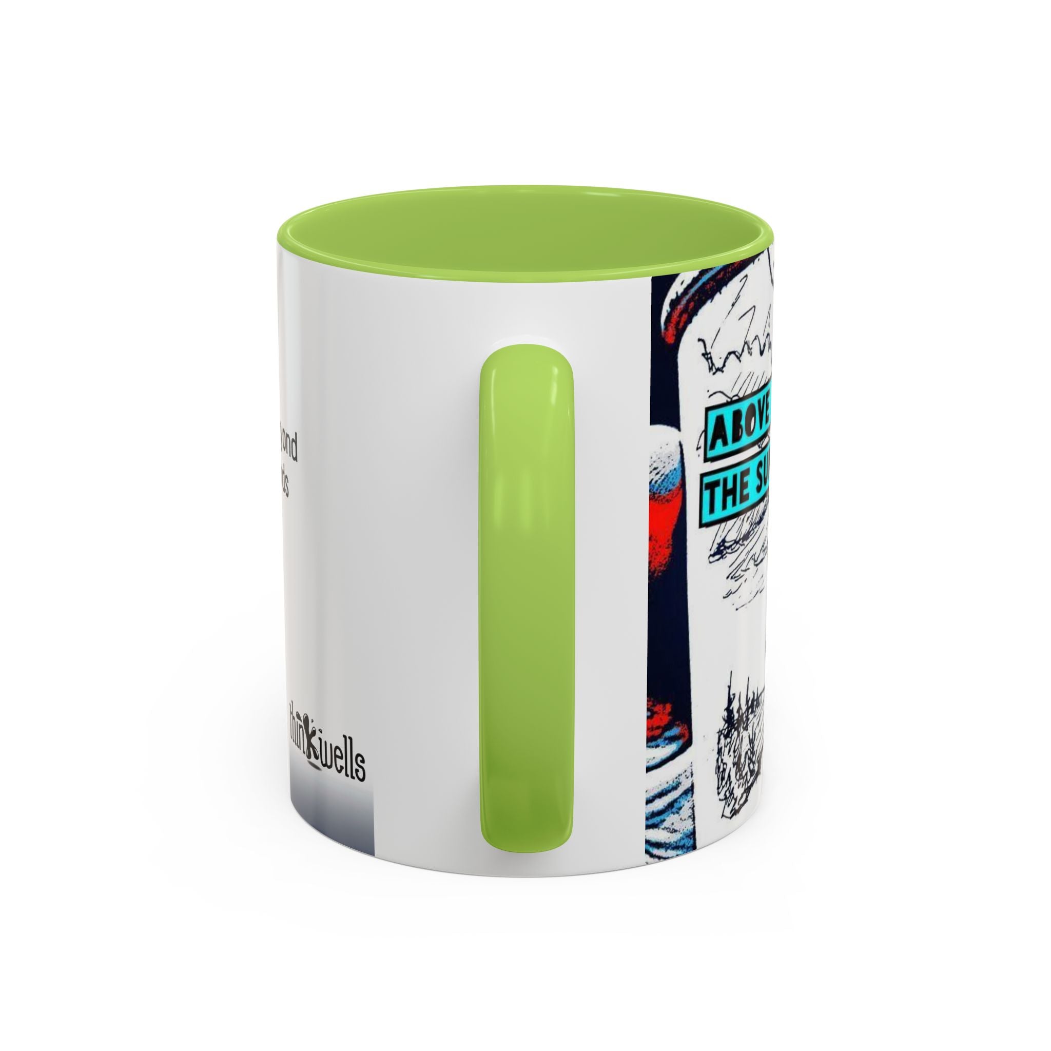 Above the Clouds Accent Ceramic Mug (11/15oz)
