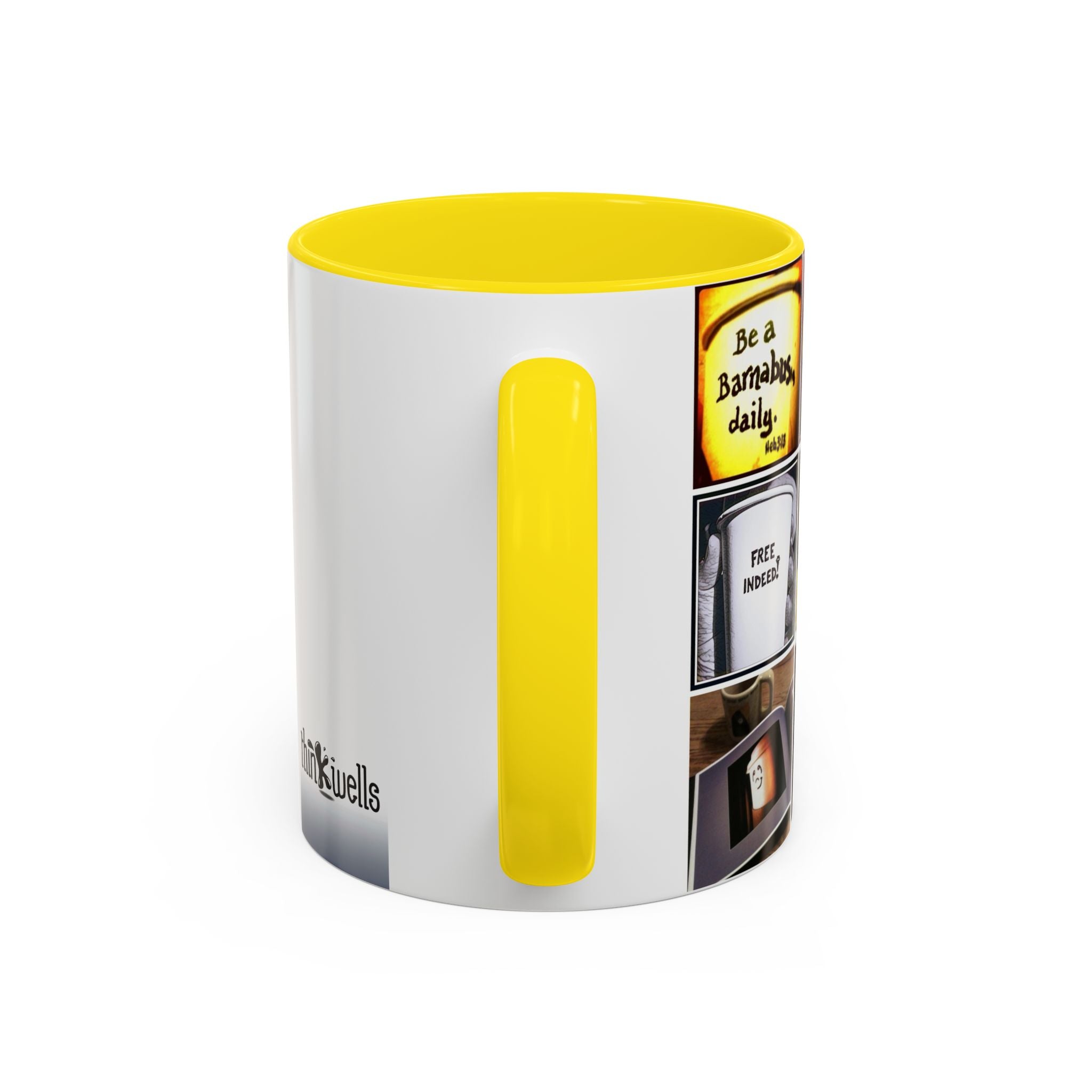 Be a Barnabus Collage Accent Ceramic Mug (11/15oz)