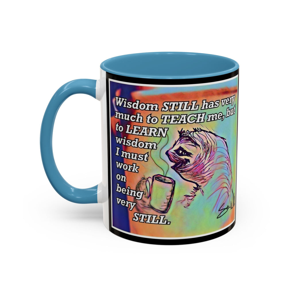 Sloth Still Accent Ceramic Mug (11/15oz)