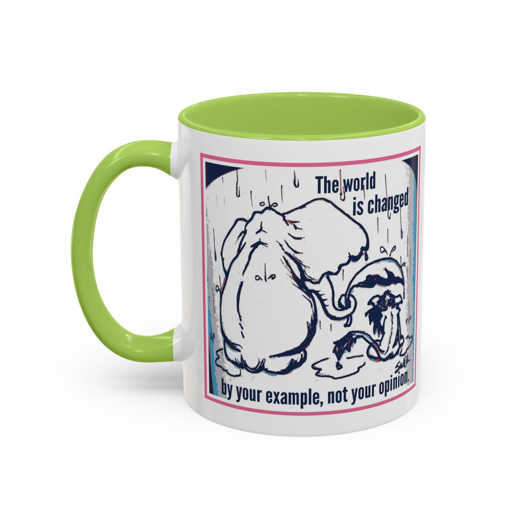 How the World is Changed Accent Ceramic Mug (11/15oz)