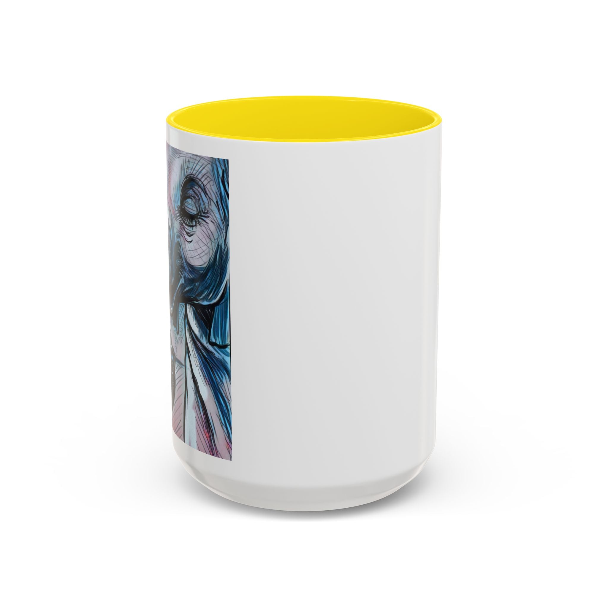Elephant loves Coffee Accent Ceramic Mug (11/15oz)