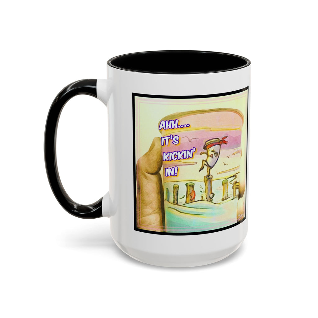 Karate Kickin' in Accent Ceramic Mug (11/15oz)