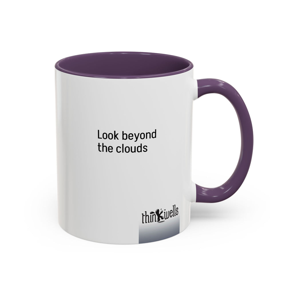 Above the Clouds Accent Ceramic Mug (11/15oz)