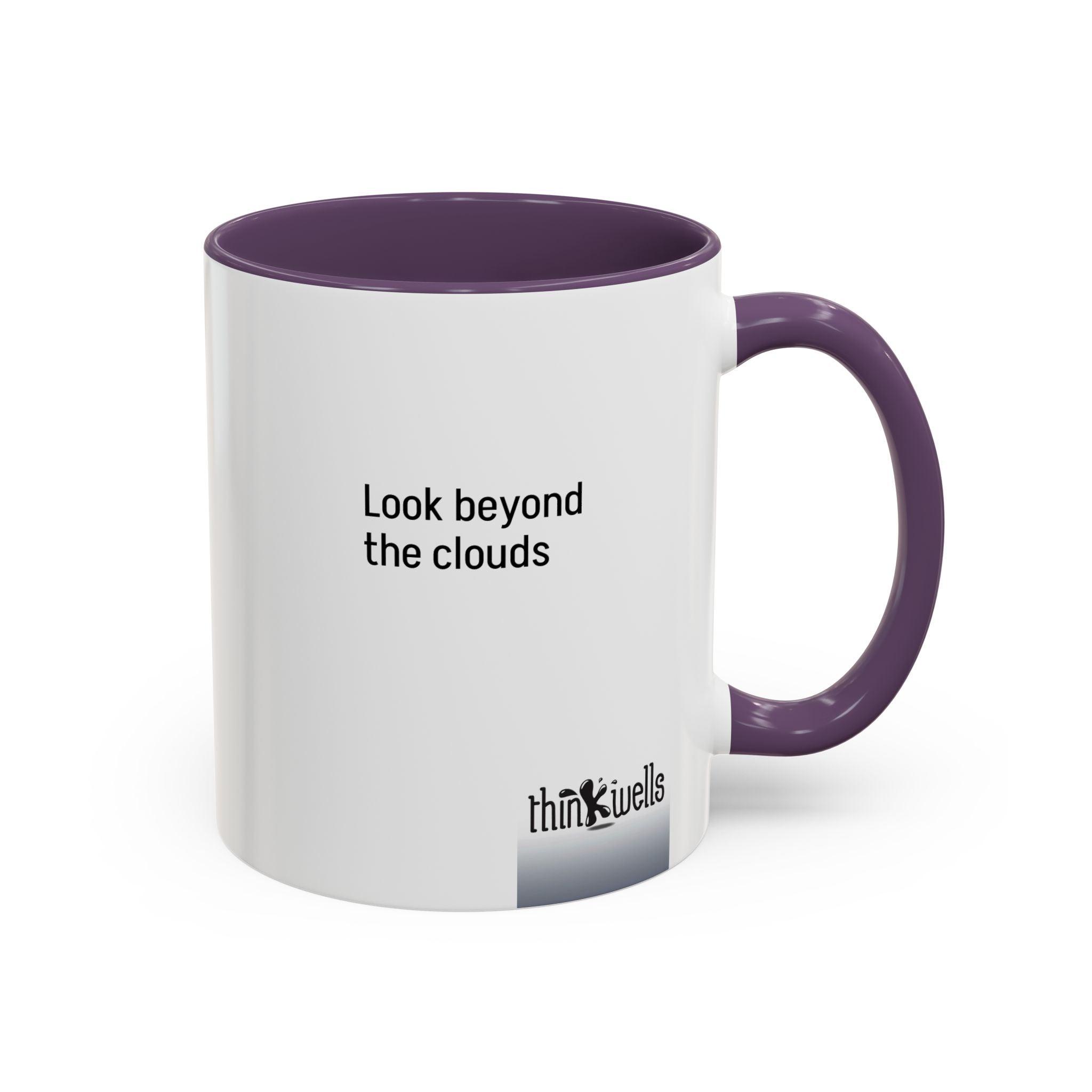 Above the Clouds Accent Ceramic Mug (11/15oz)