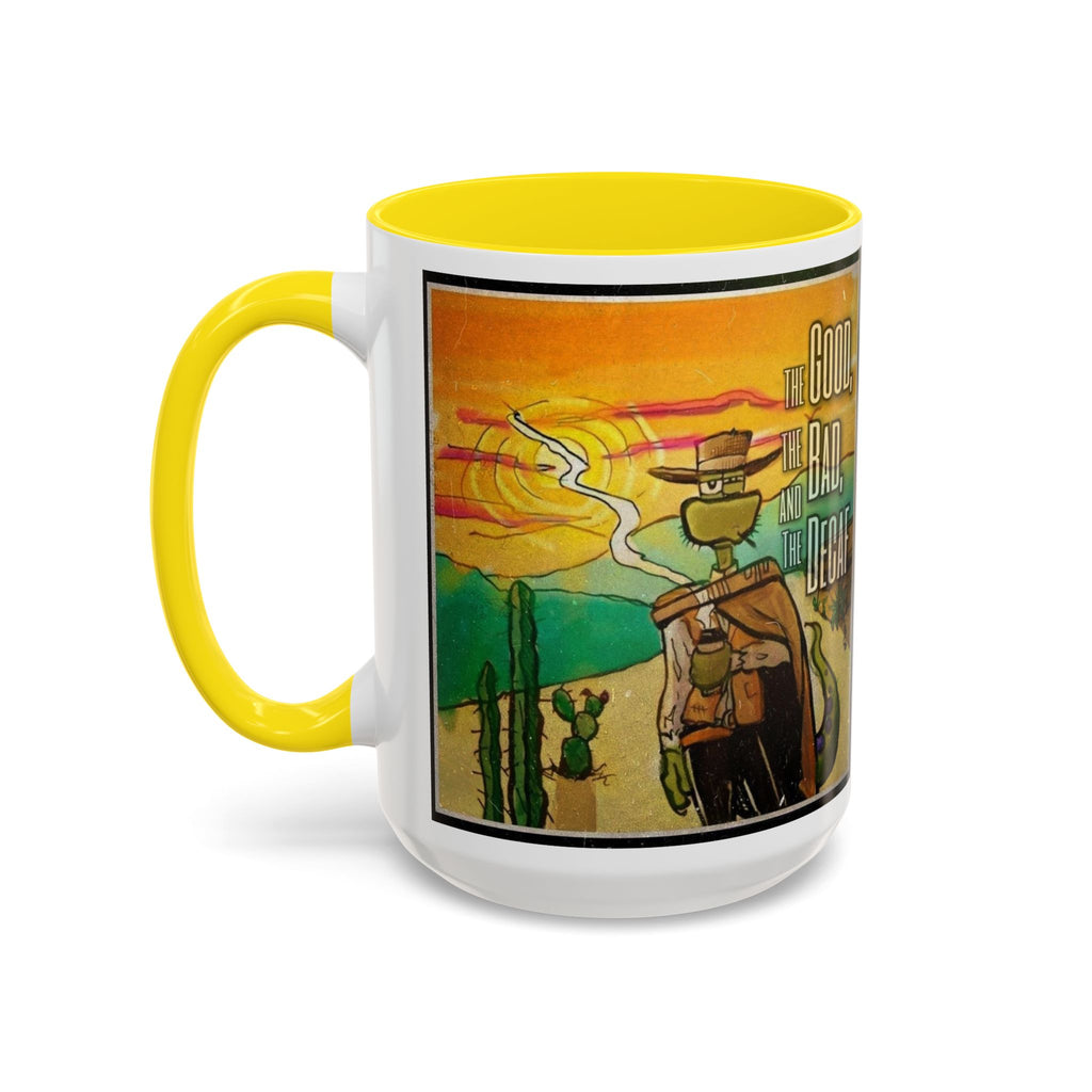 Good Bad Perko Accent Ceramic Mug (11/15oz)