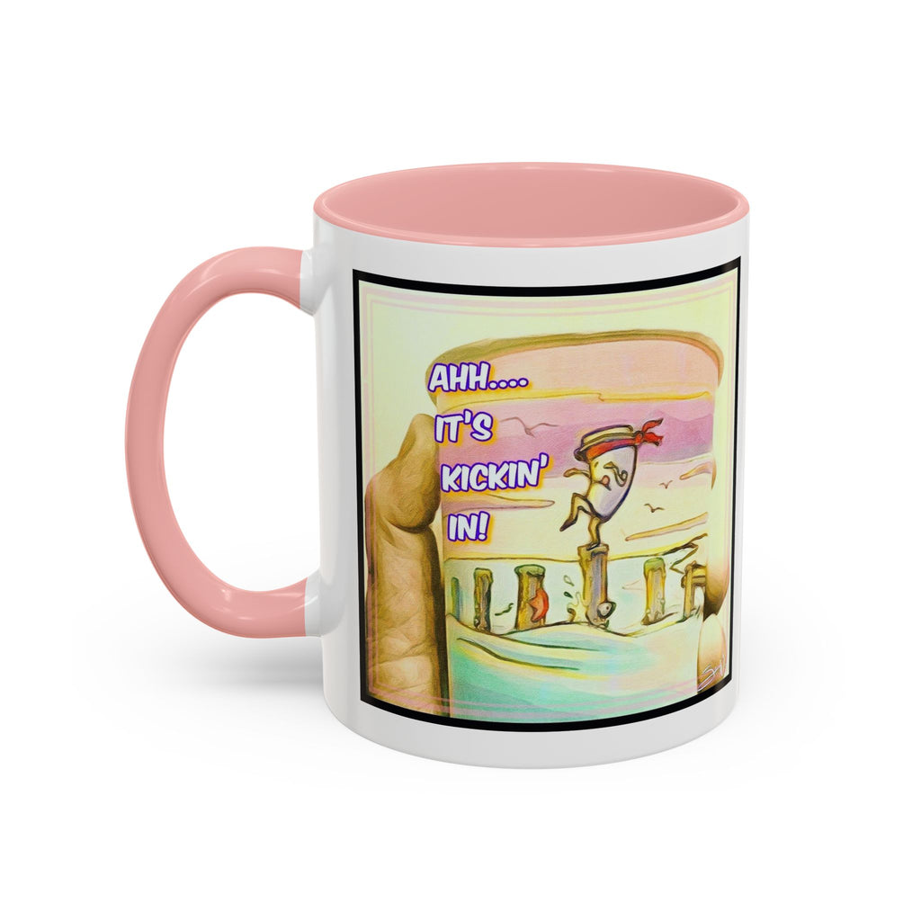 Karate Kickin' in Accent Ceramic Mug (11/15oz)