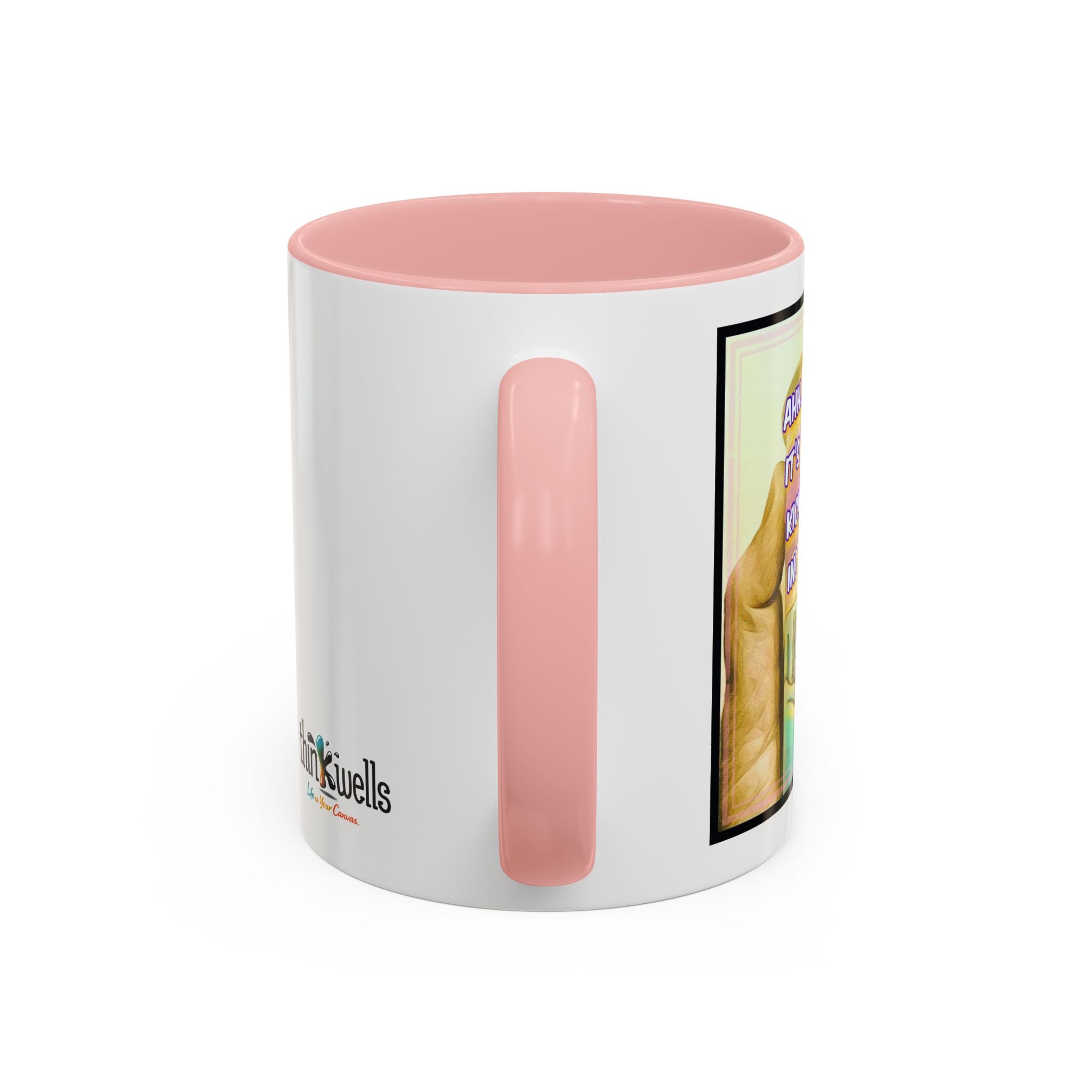 Karate Kickin' in Accent Ceramic Mug (11/15oz)