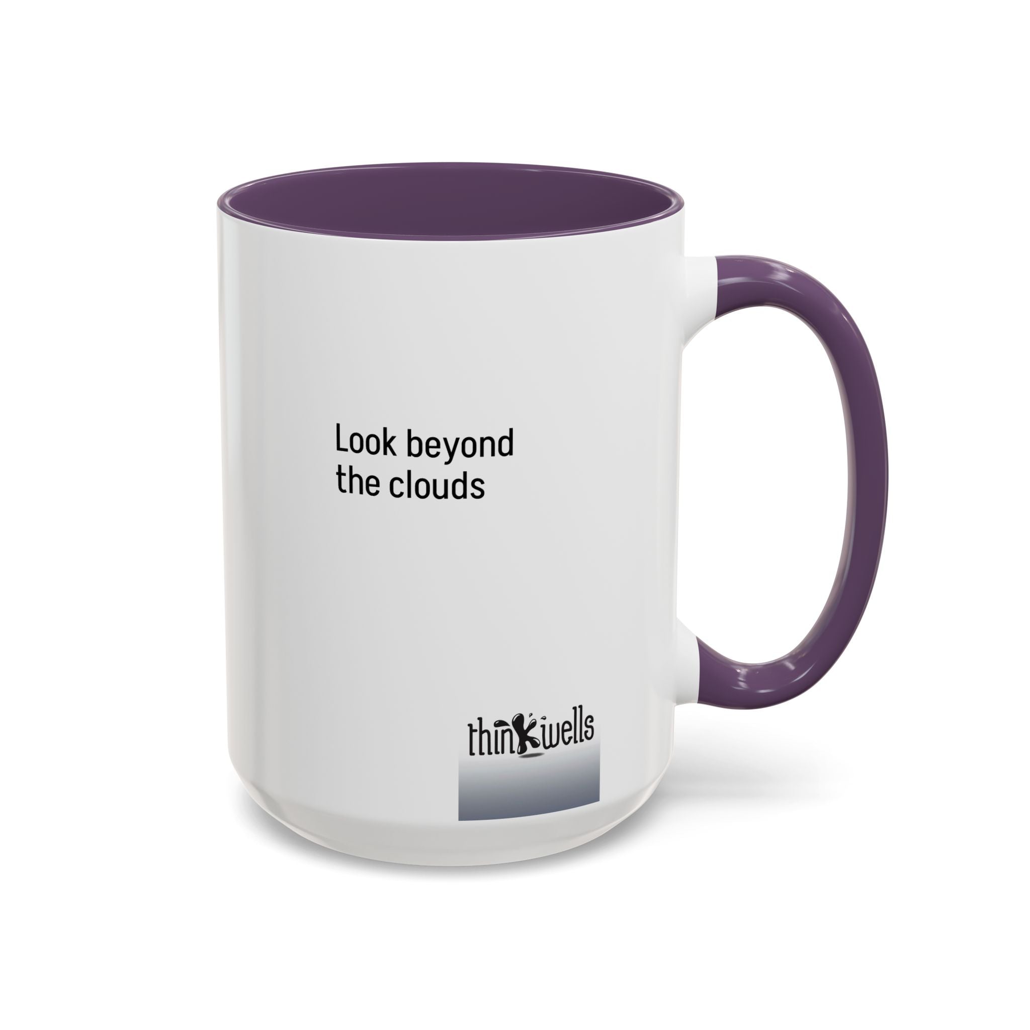 Above the Clouds Accent Ceramic Mug (11/15oz)