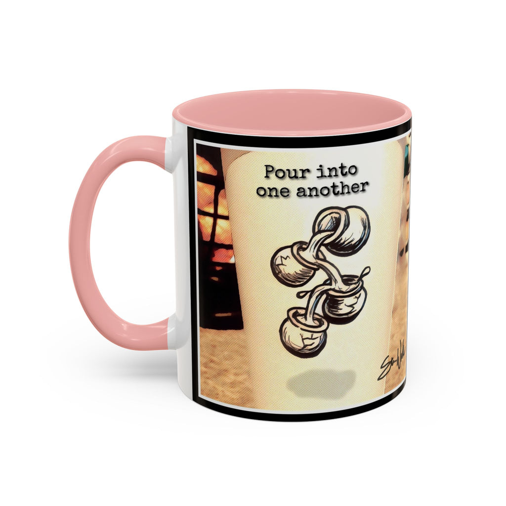 Pour into Others Accent Ceramic Mug (11/15oz)