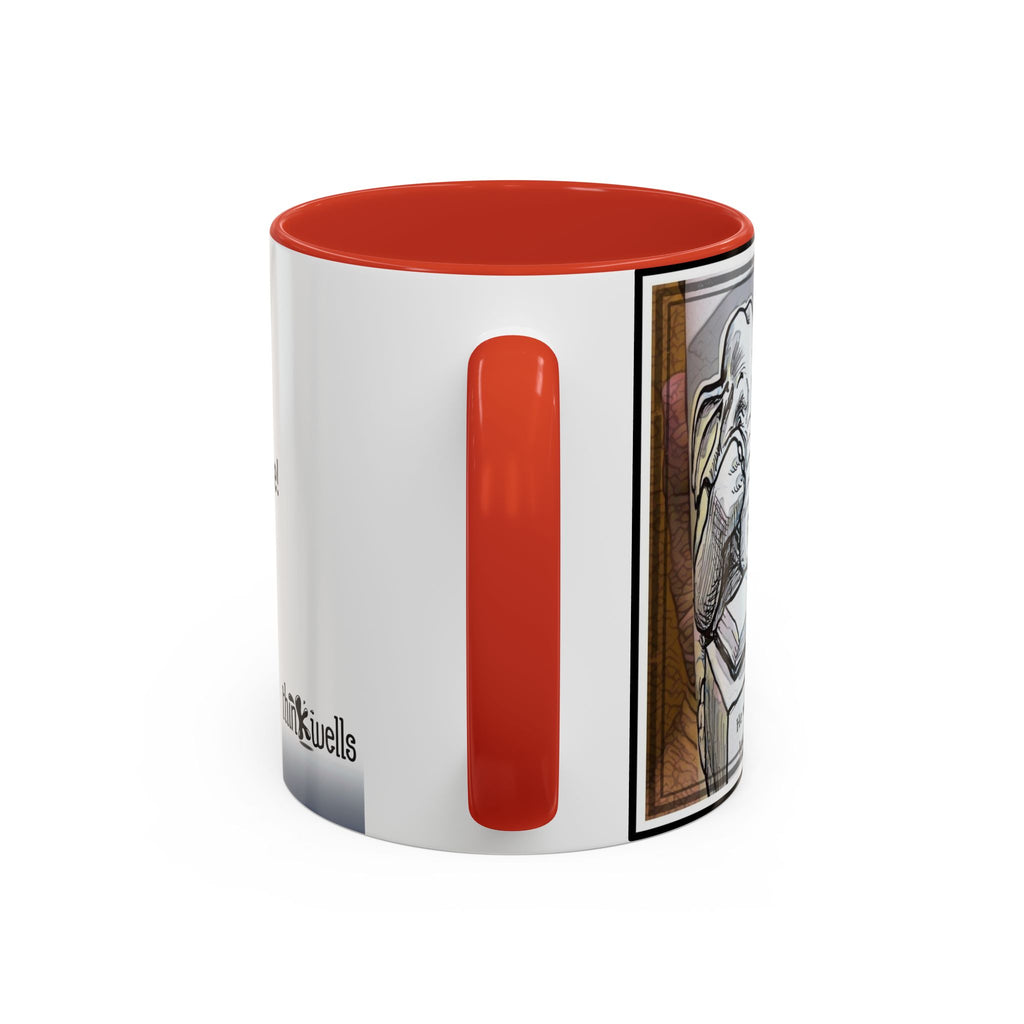 Elephant Engage Accent Ceramic Mug (11/15oz)