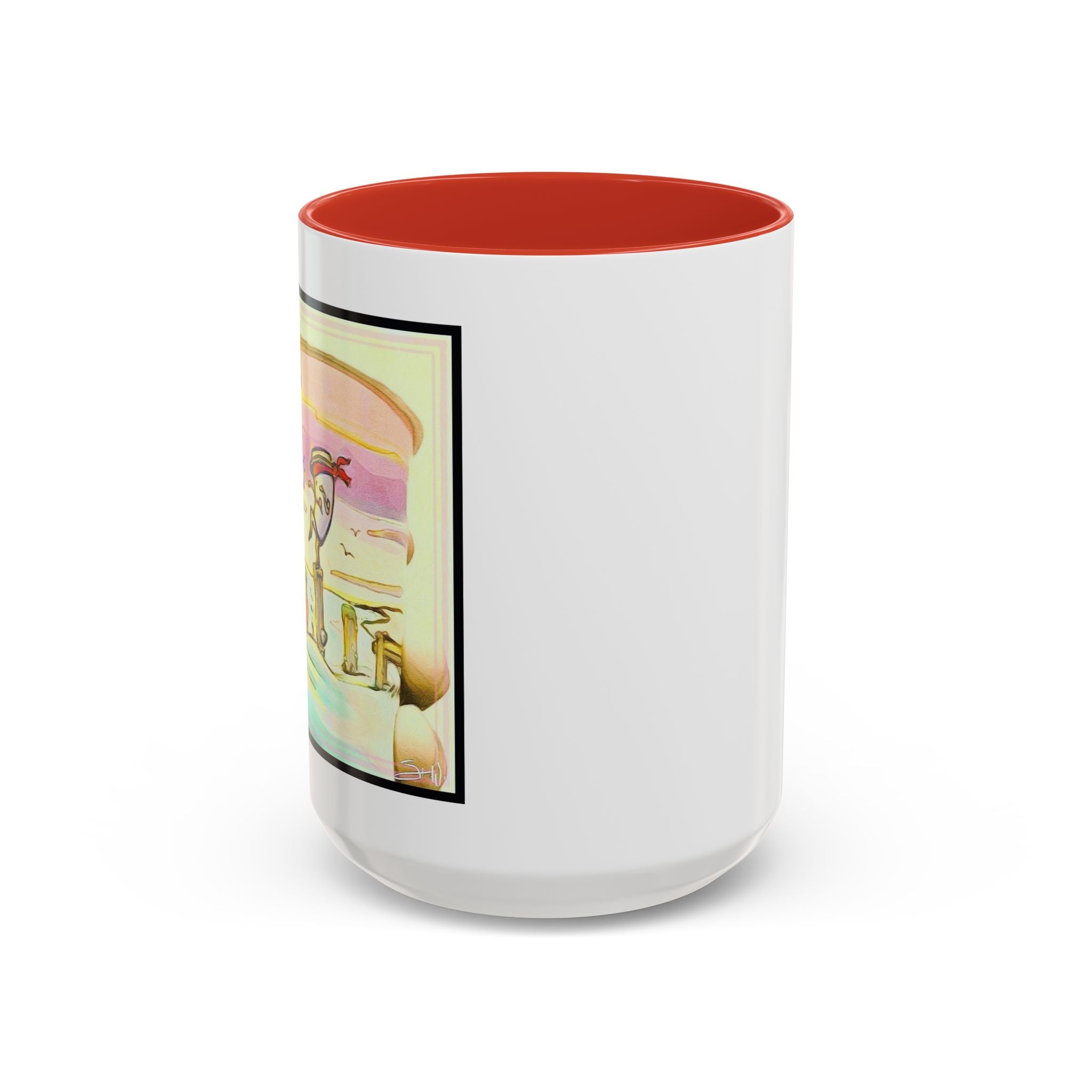 Karate Kickin' in Accent Ceramic Mug (11/15oz)