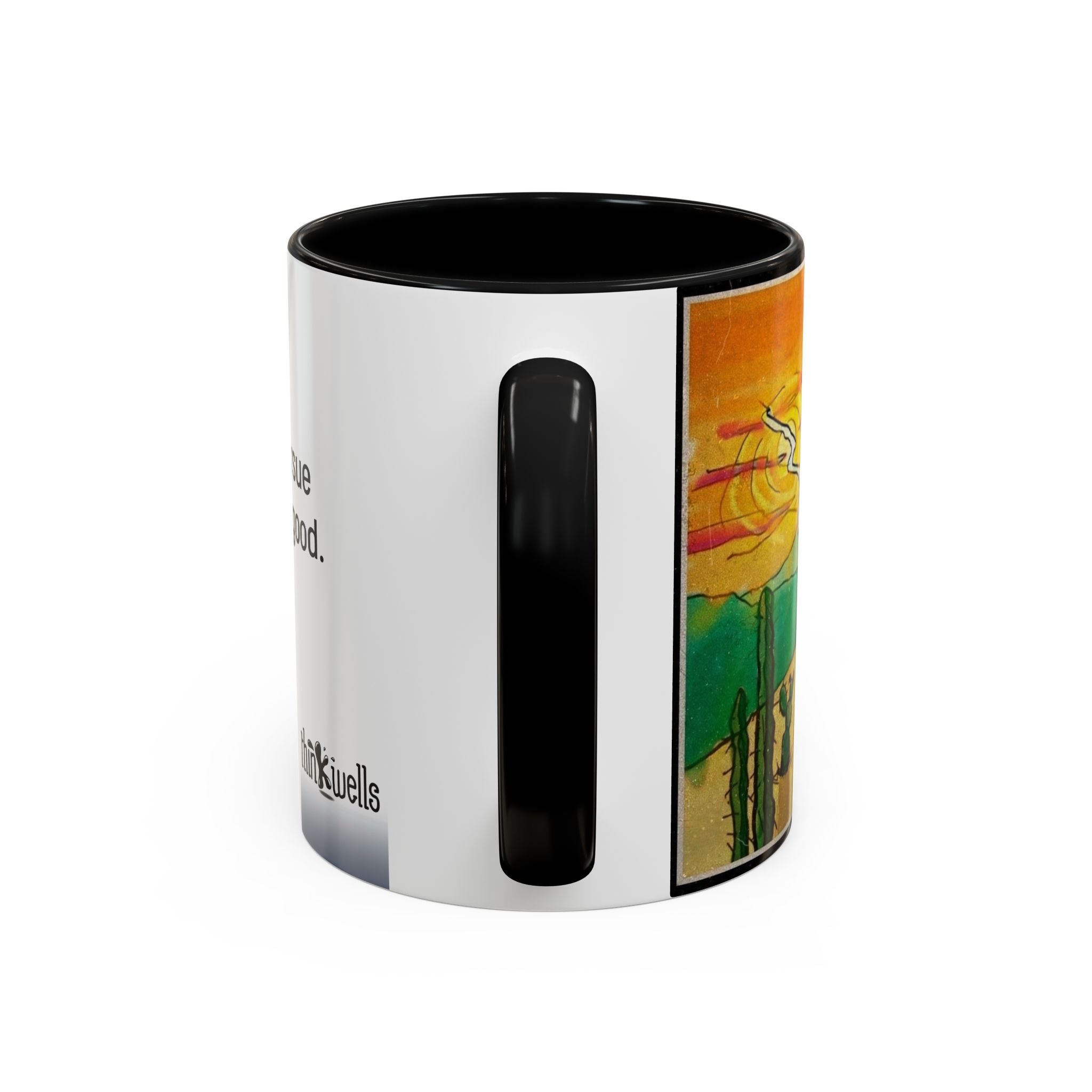 Good Bad Perko Accent Ceramic Mug (11/15oz)