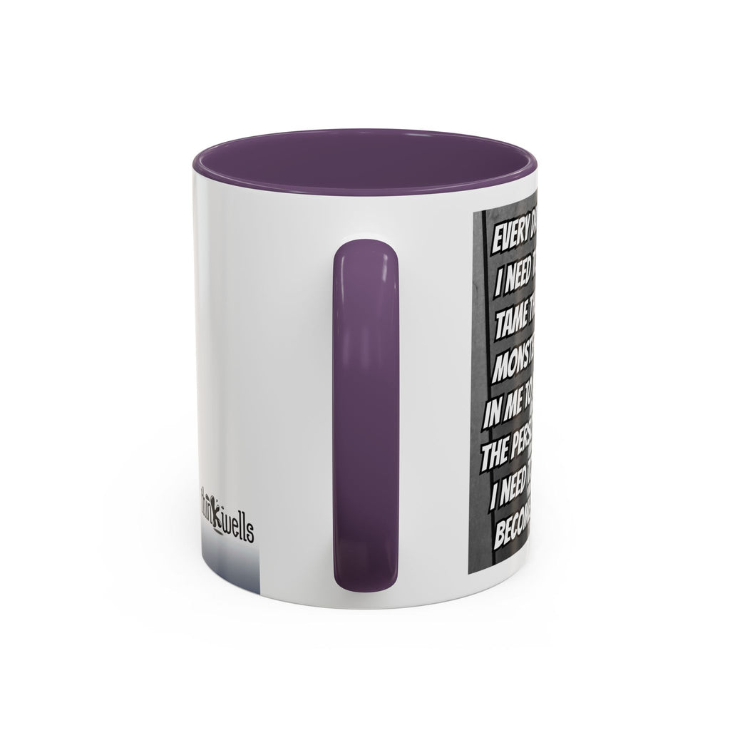 Tame the Monster Accent Ceramic Mug (11/15oz)