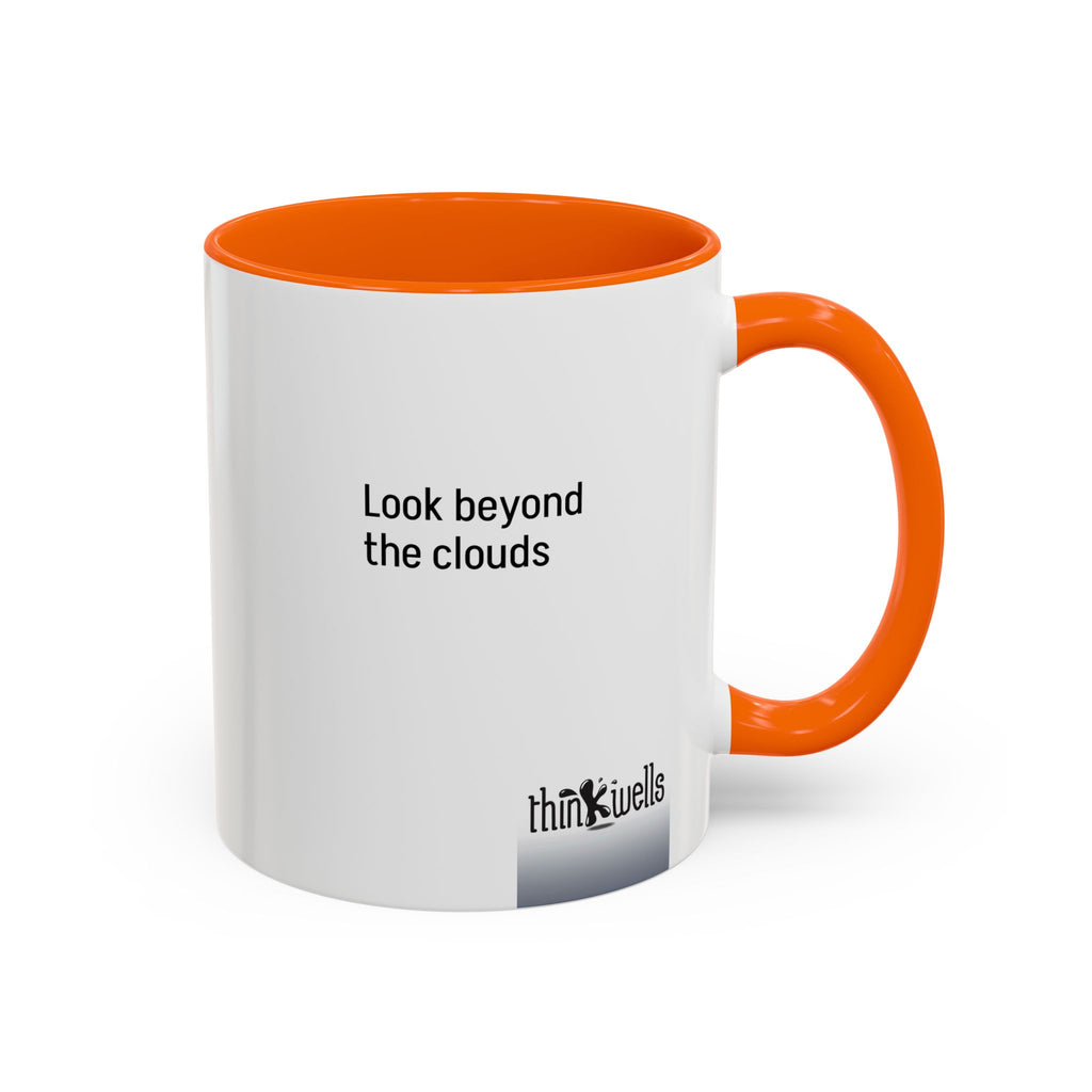 Above the Clouds Accent Ceramic Mug (11/15oz)