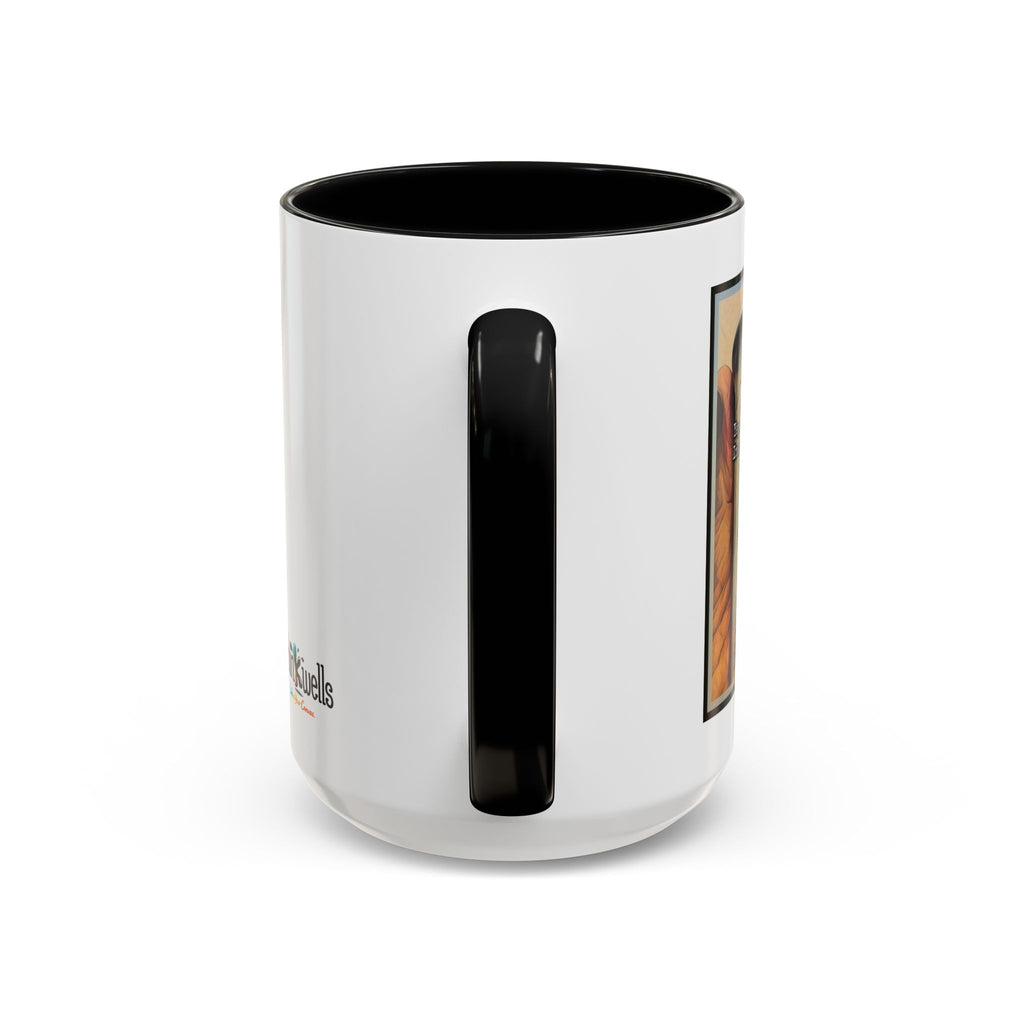 Coffee Mug - Moose Debate Accent Ceramic Mug (11/15oz)