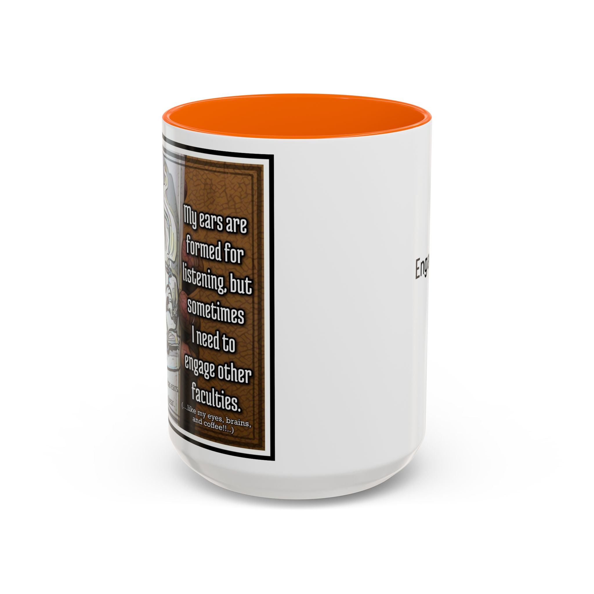 Elephant Engage Accent Ceramic Mug (11/15oz)
