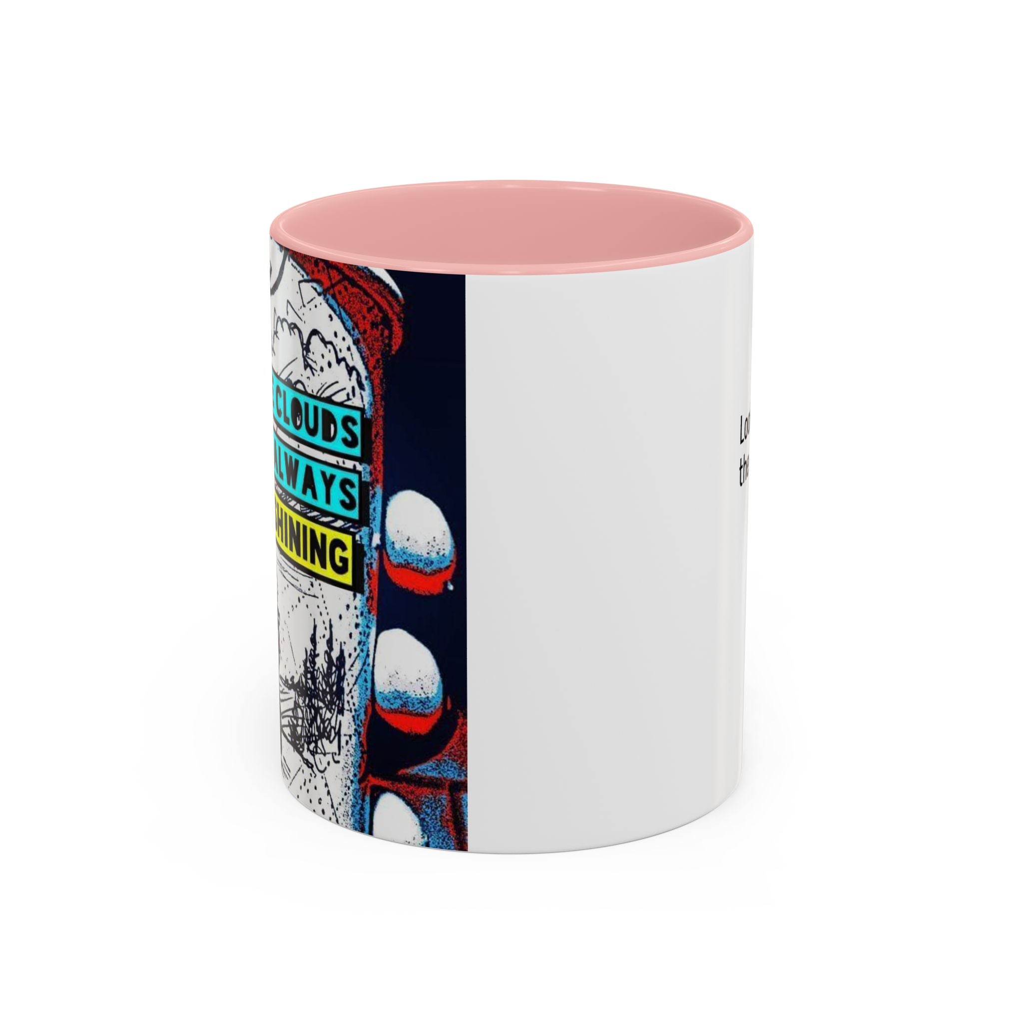 Above the Clouds Accent Ceramic Mug (11/15oz)