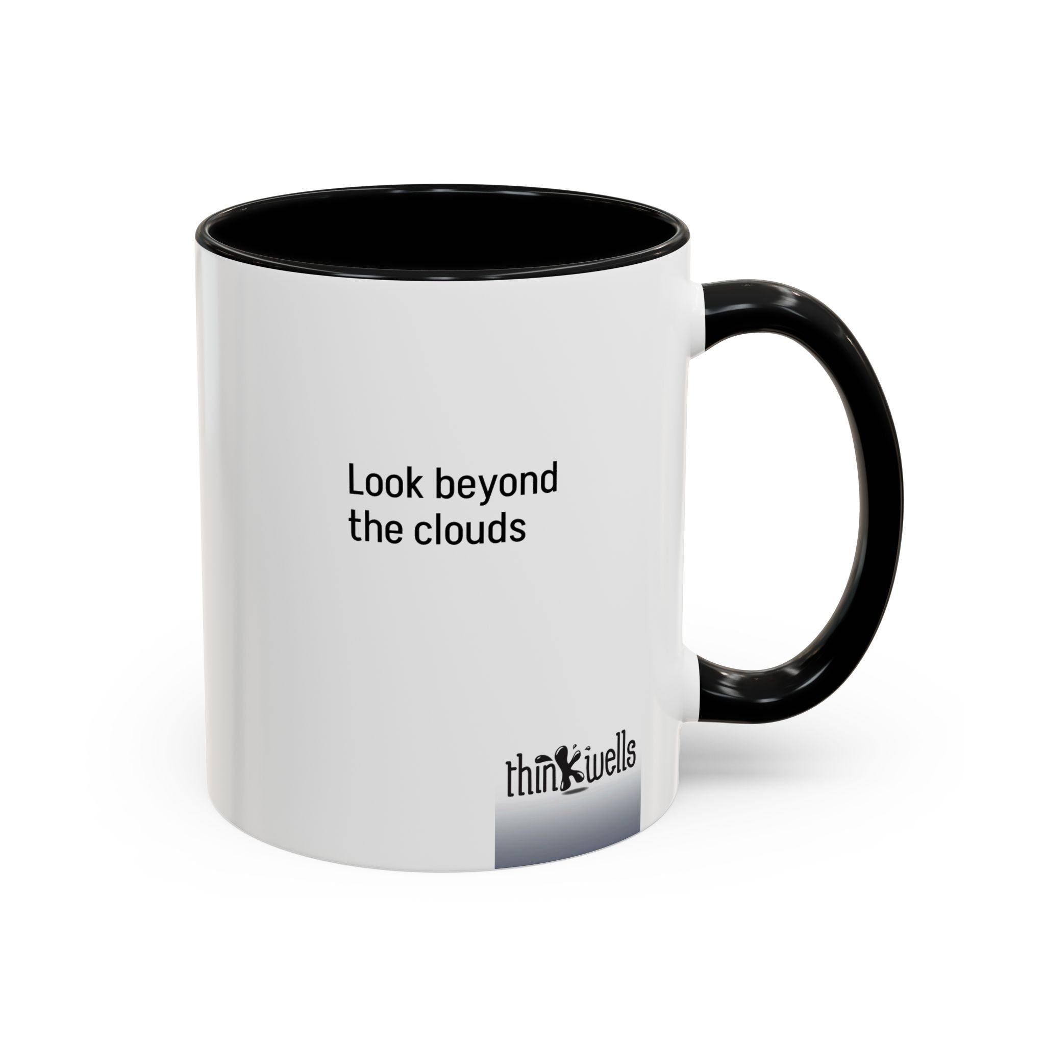 Above the Clouds Accent Ceramic Mug (11/15oz)