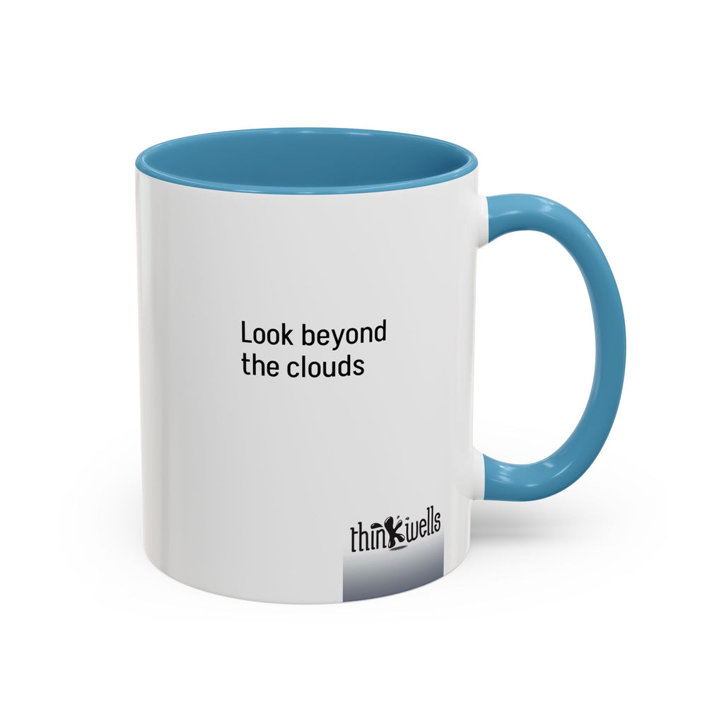 Above the Clouds Accent Ceramic Mug (11/15oz)