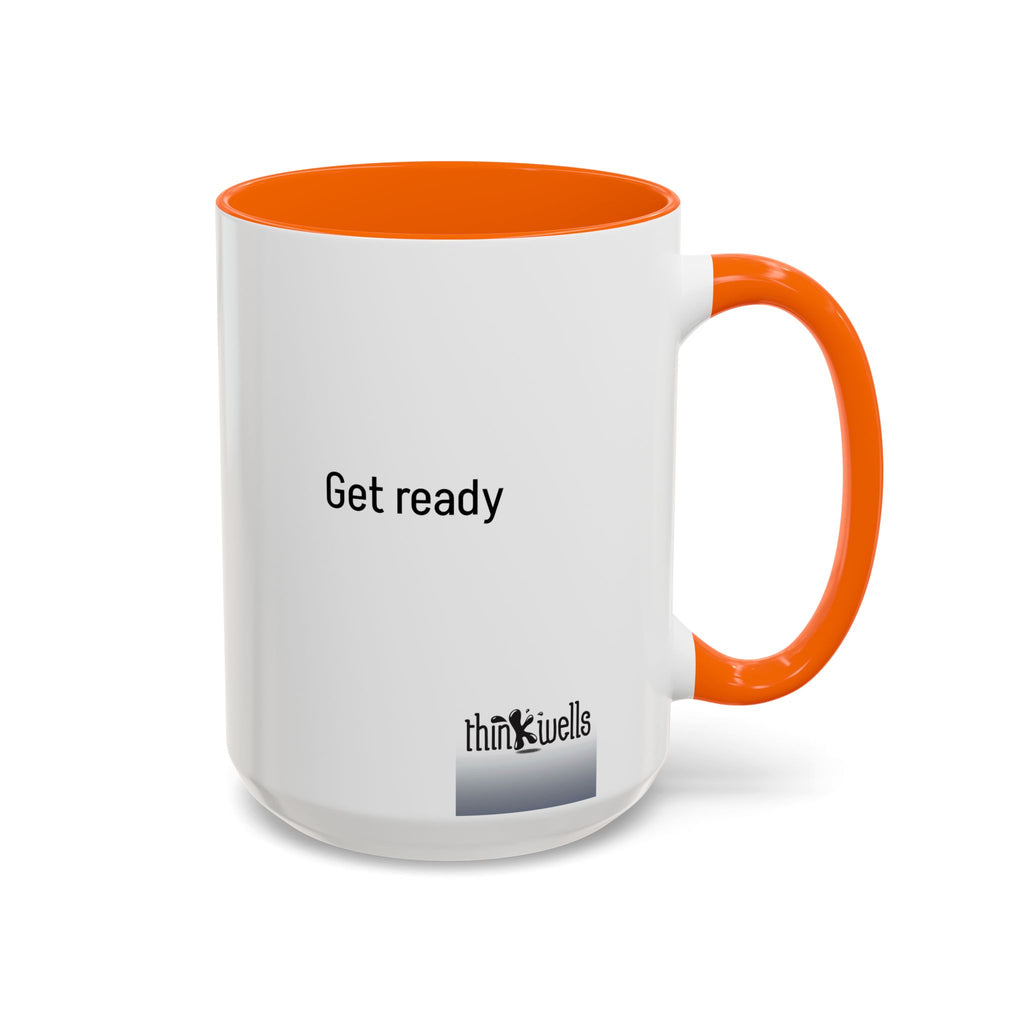 Coffee Ready Lion Accent Ceramic Mug (11/15oz)