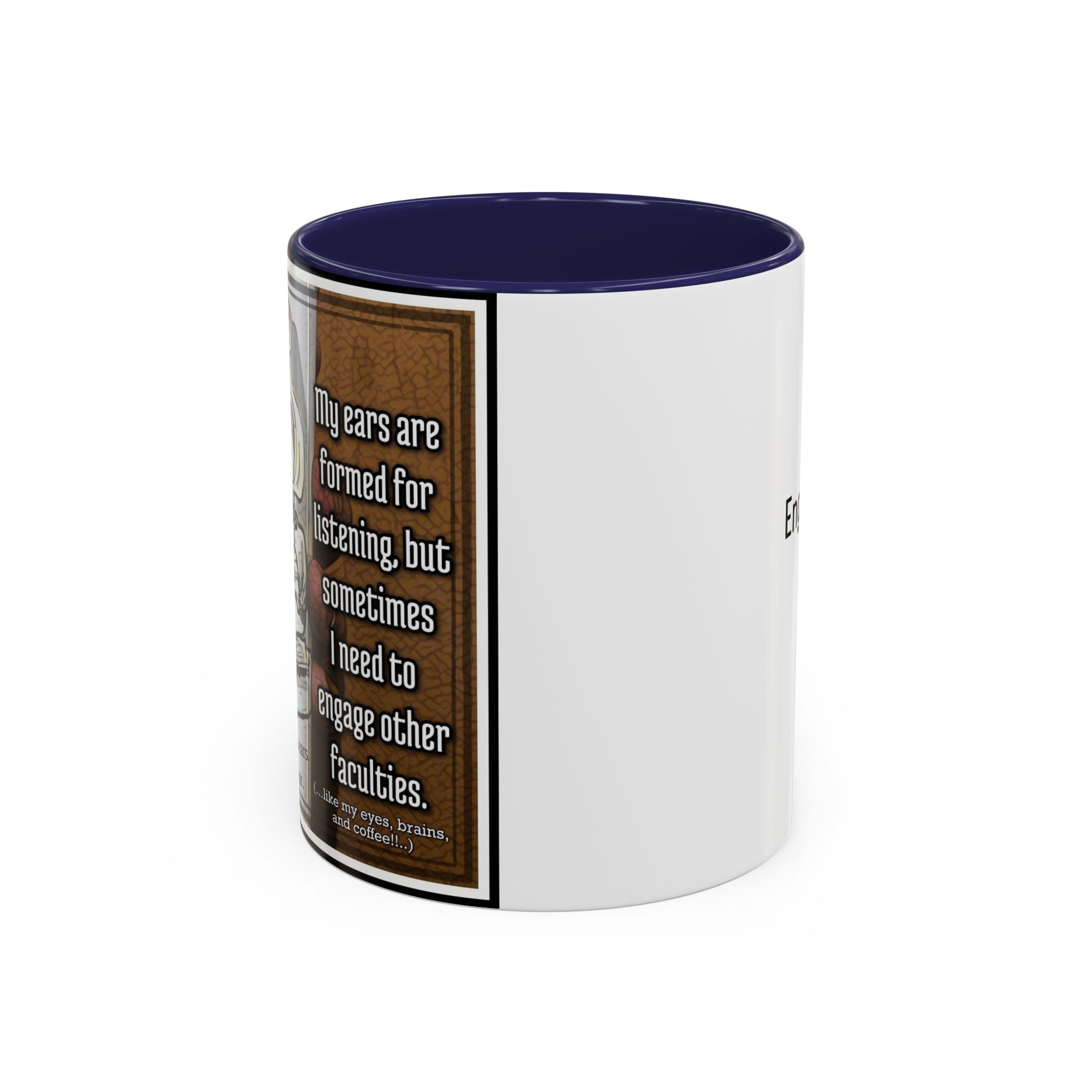 Elephant Engage Accent Ceramic Mug (11/15oz)