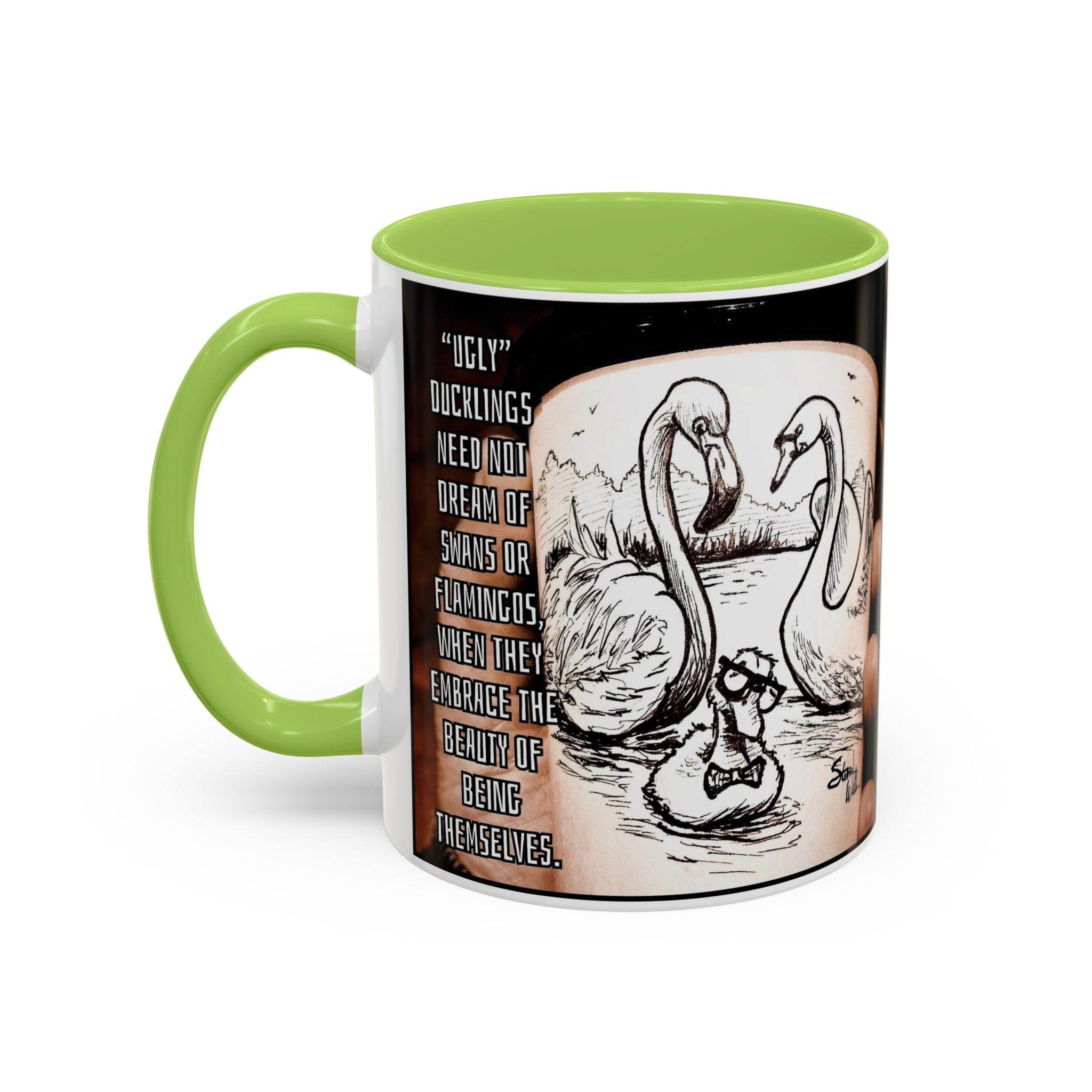 Ugly Duckling Accent Ceramic Mug (11/15oz)