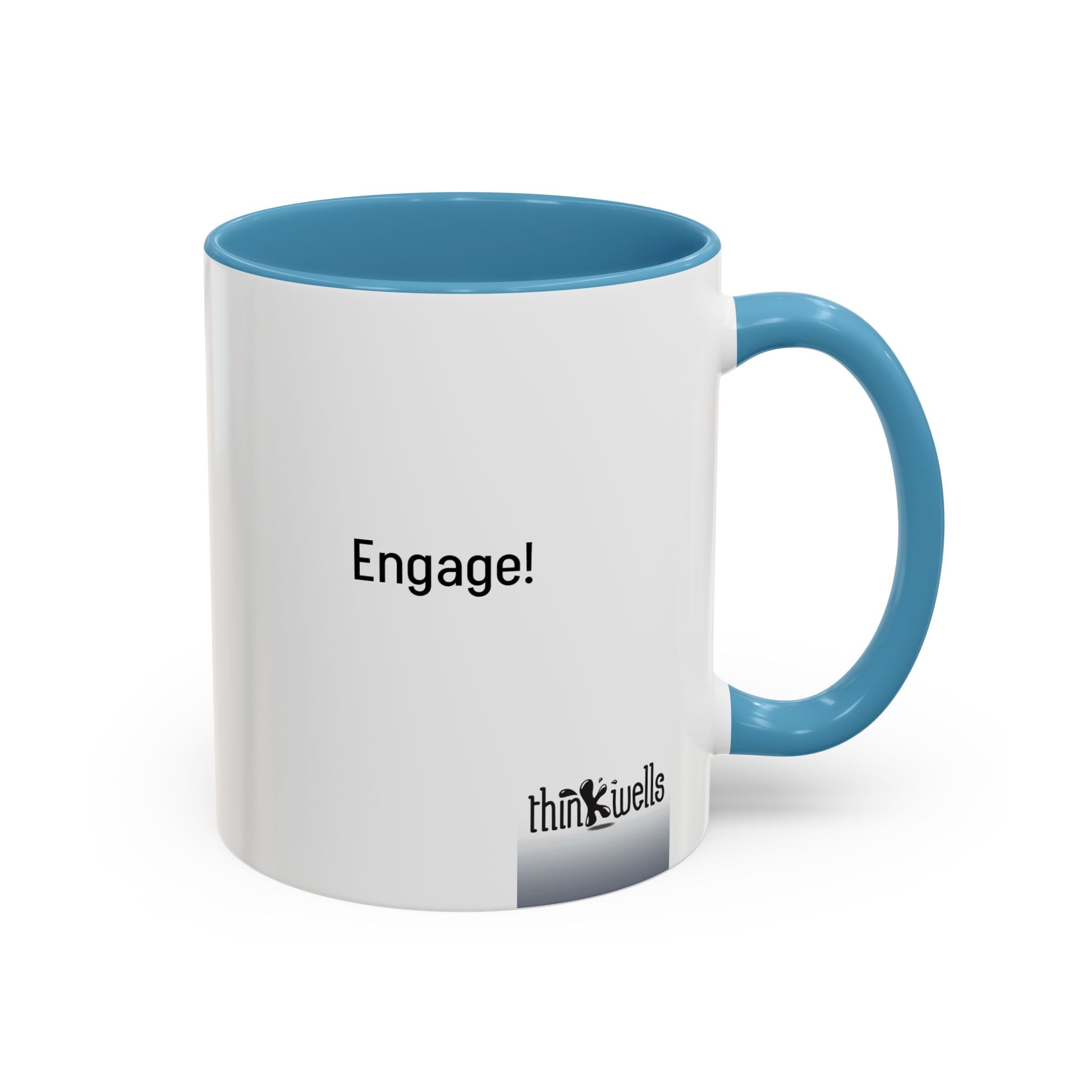 Elephant Engage Accent Ceramic Mug (11/15oz)