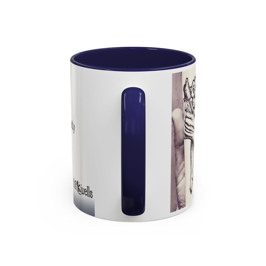 Coffee Ready Lion Accent Ceramic Mug (11/15oz)