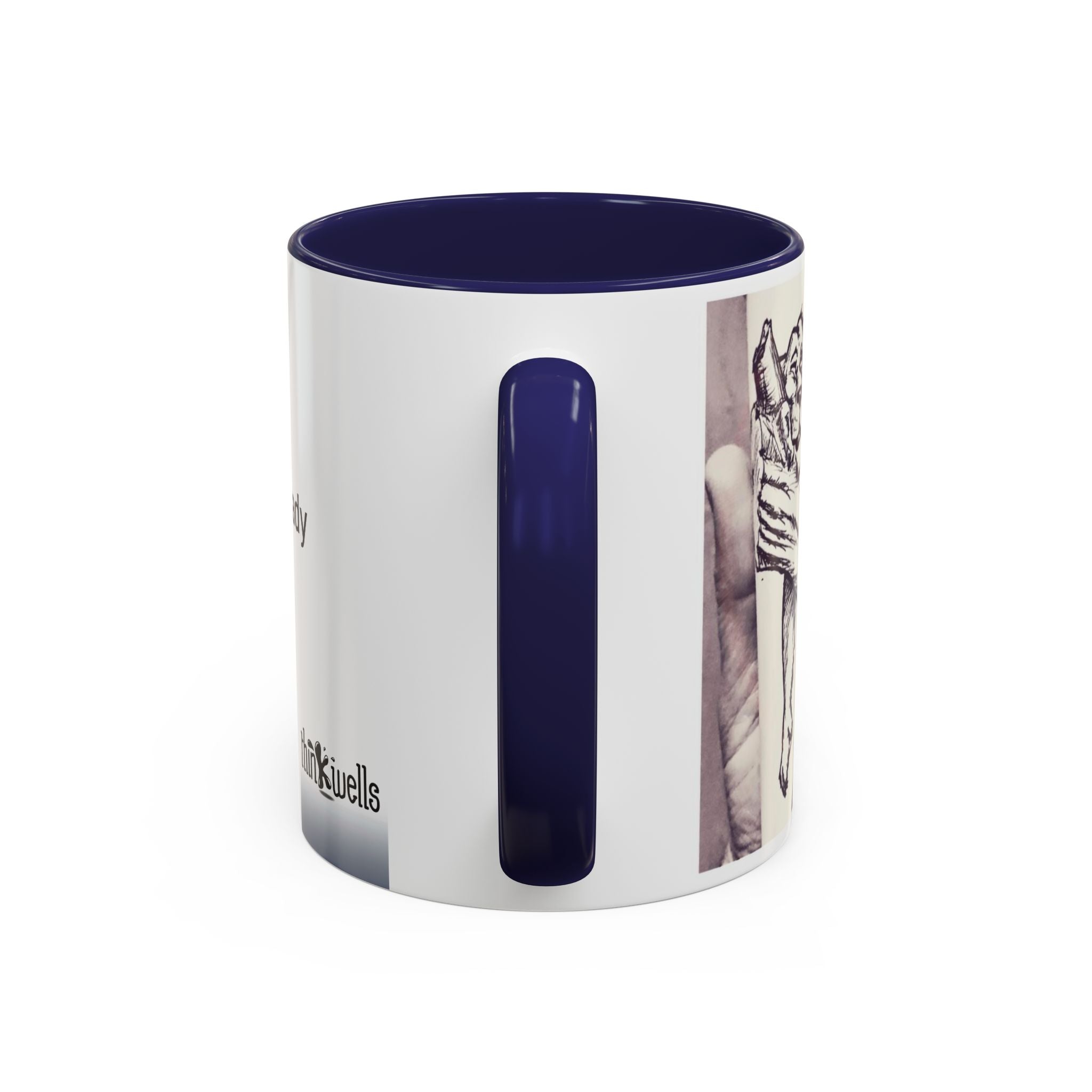 Coffee Ready Lion Accent Ceramic Mug (11/15oz)