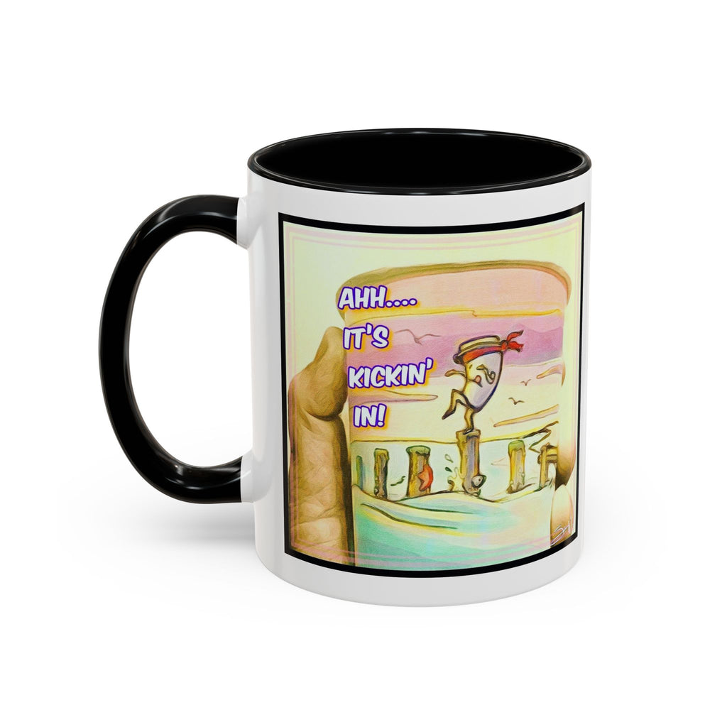 Karate Kickin' in Accent Ceramic Mug (11/15oz)
