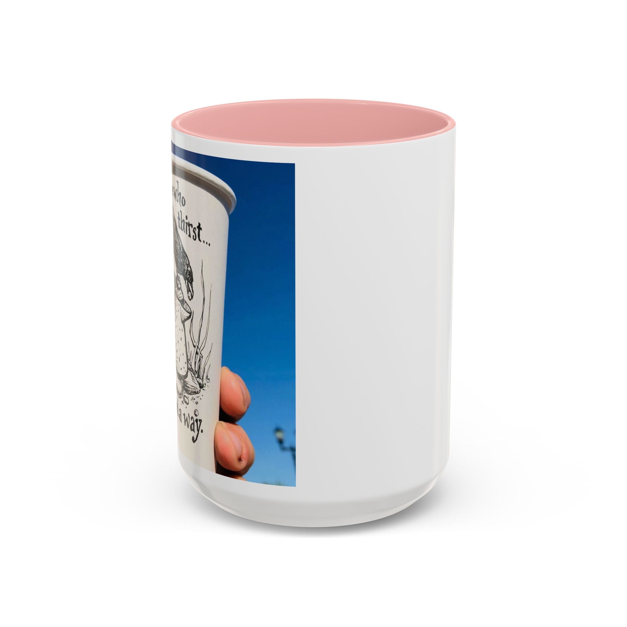 Those Who Thirst Crow Accent Ceramic Mug (11/15oz)
