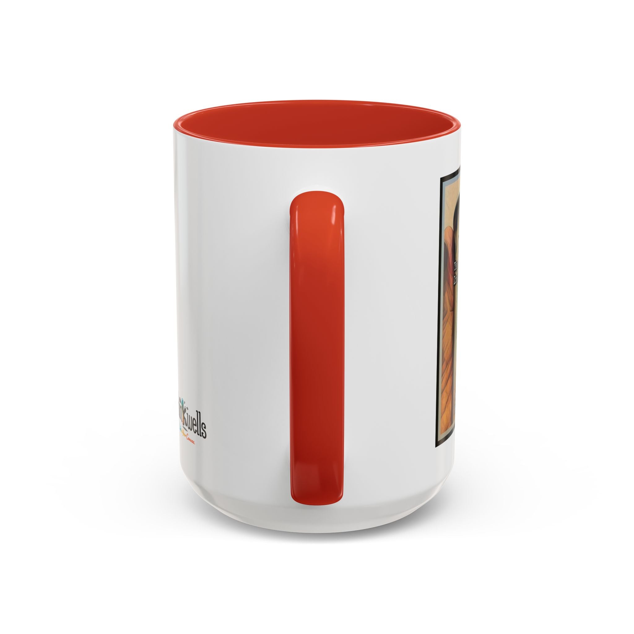 Coffee Mug - Moose Debate Accent Ceramic Mug (11/15oz)