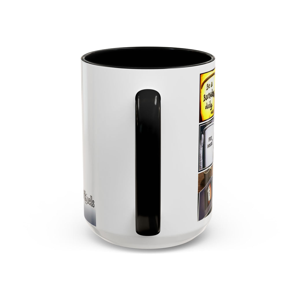 Be a Barnabus Collage Accent Ceramic Mug (11/15oz)