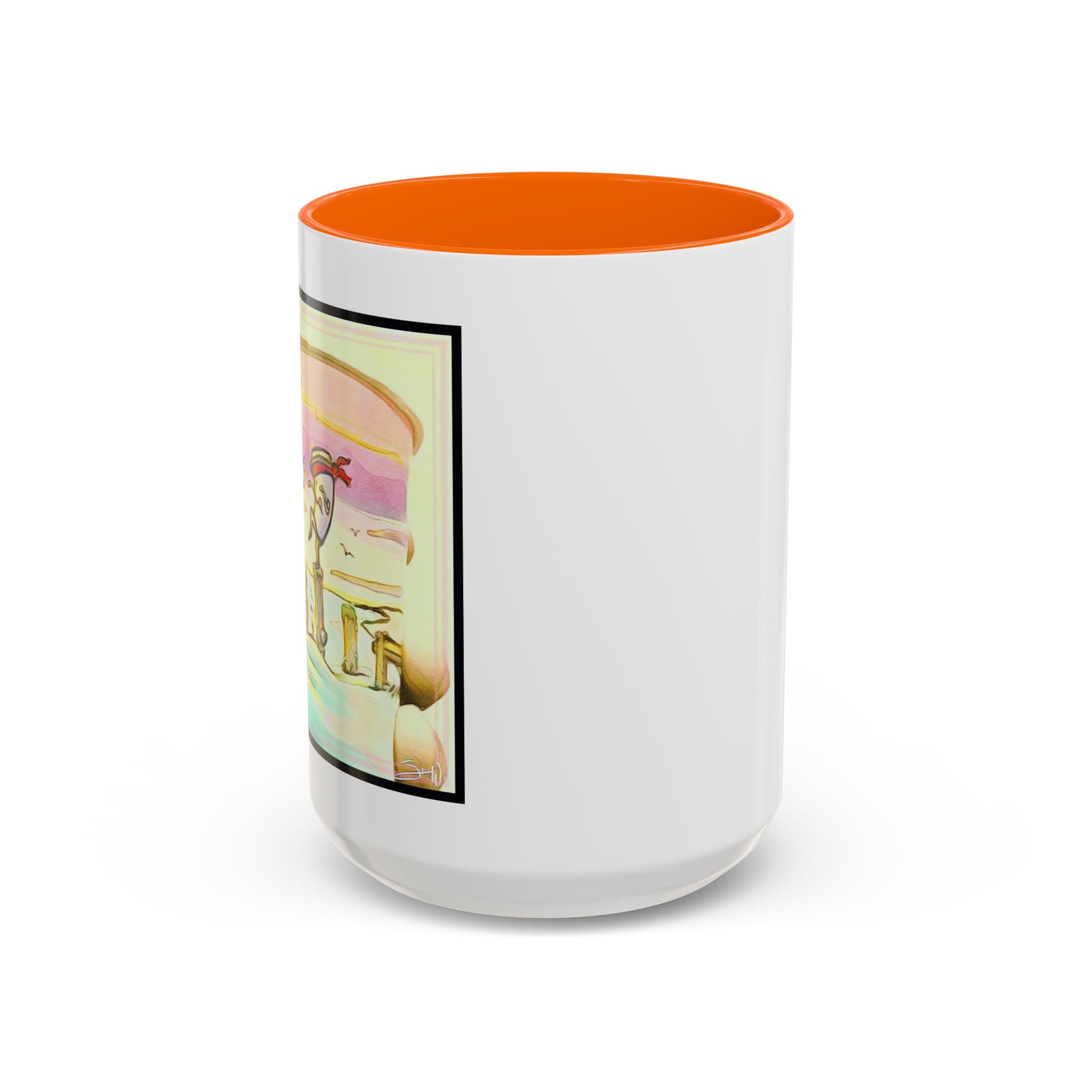 Karate Kickin' in Accent Ceramic Mug (11/15oz)
