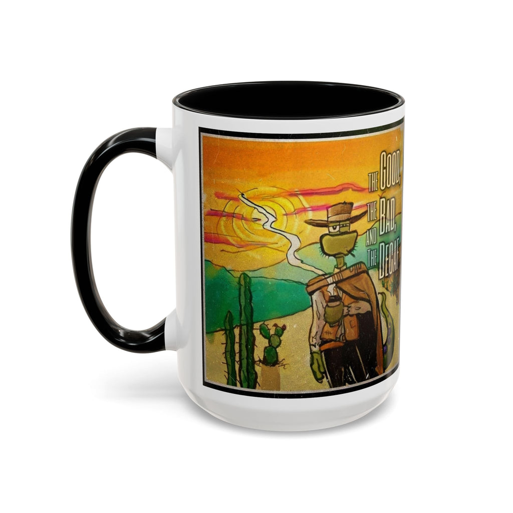 Good Bad Perko Accent Ceramic Mug (11/15oz)