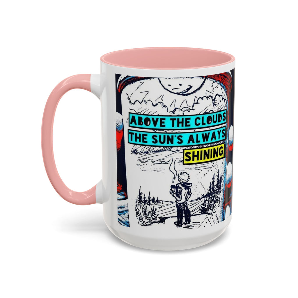 Above the Clouds Accent Ceramic Mug (11/15oz)