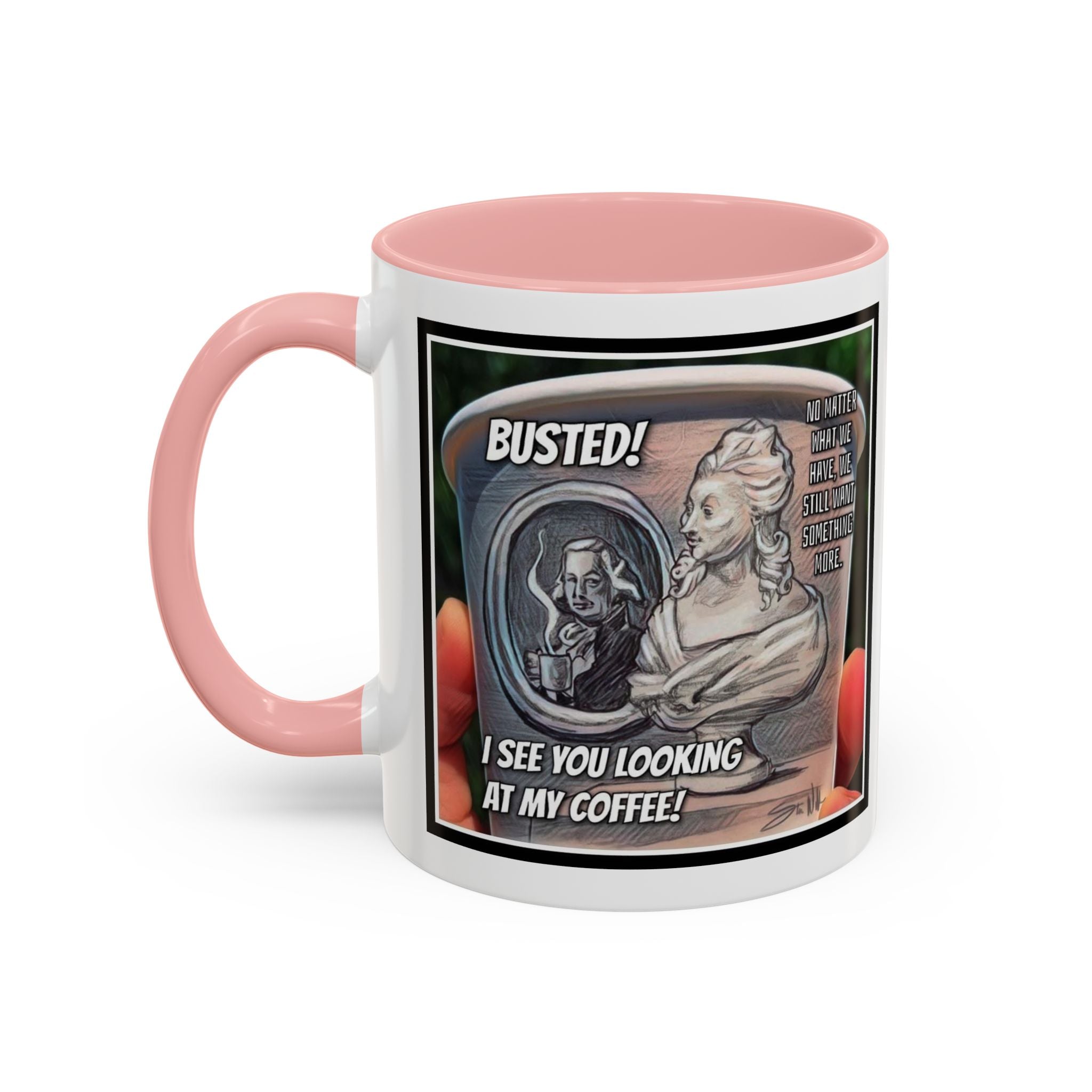 Busted - Debate Accent Ceramic Mug (11/15oz)