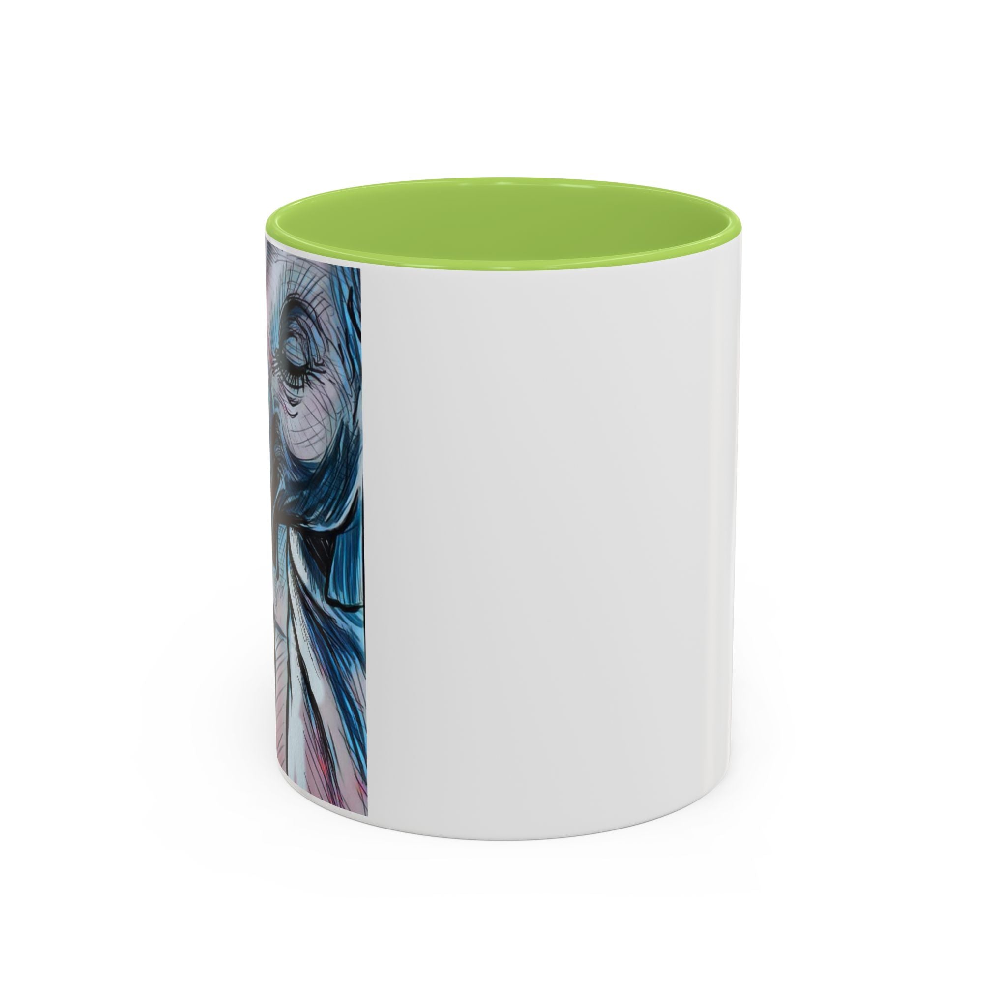 Elephant loves Coffee Accent Ceramic Mug (11/15oz)