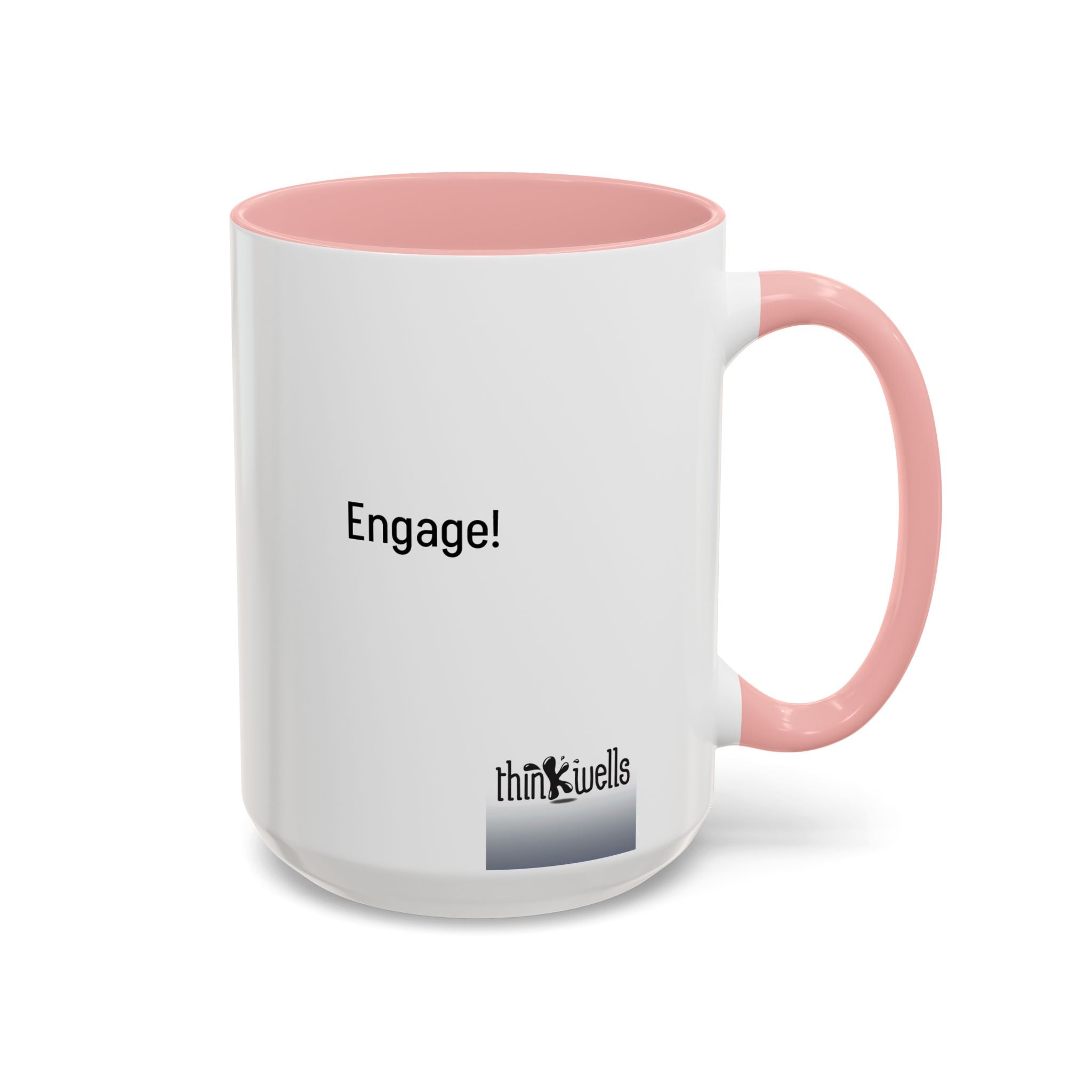 Elephant Engage Accent Ceramic Mug (11/15oz)