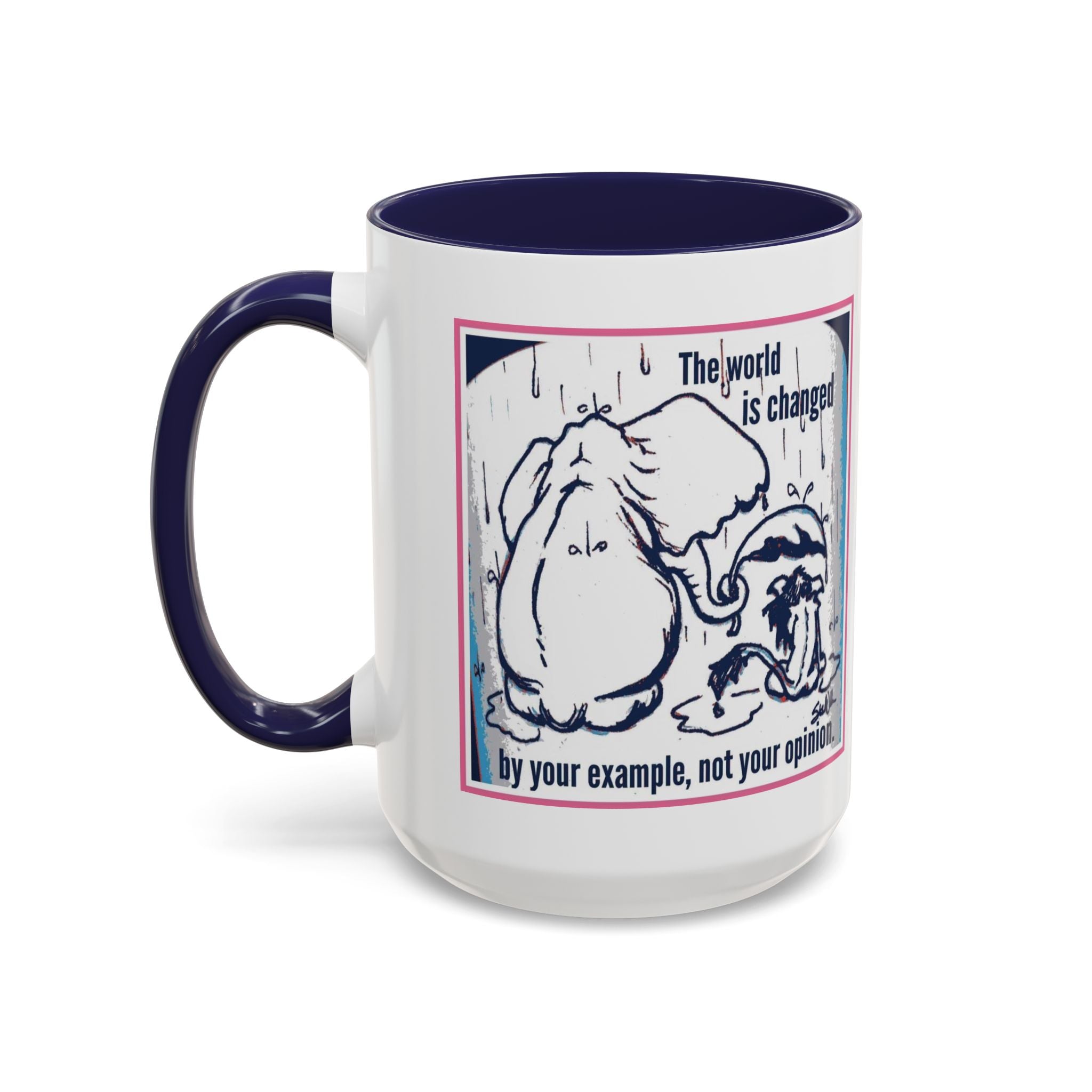 How the World is Changed Accent Ceramic Mug (11/15oz)